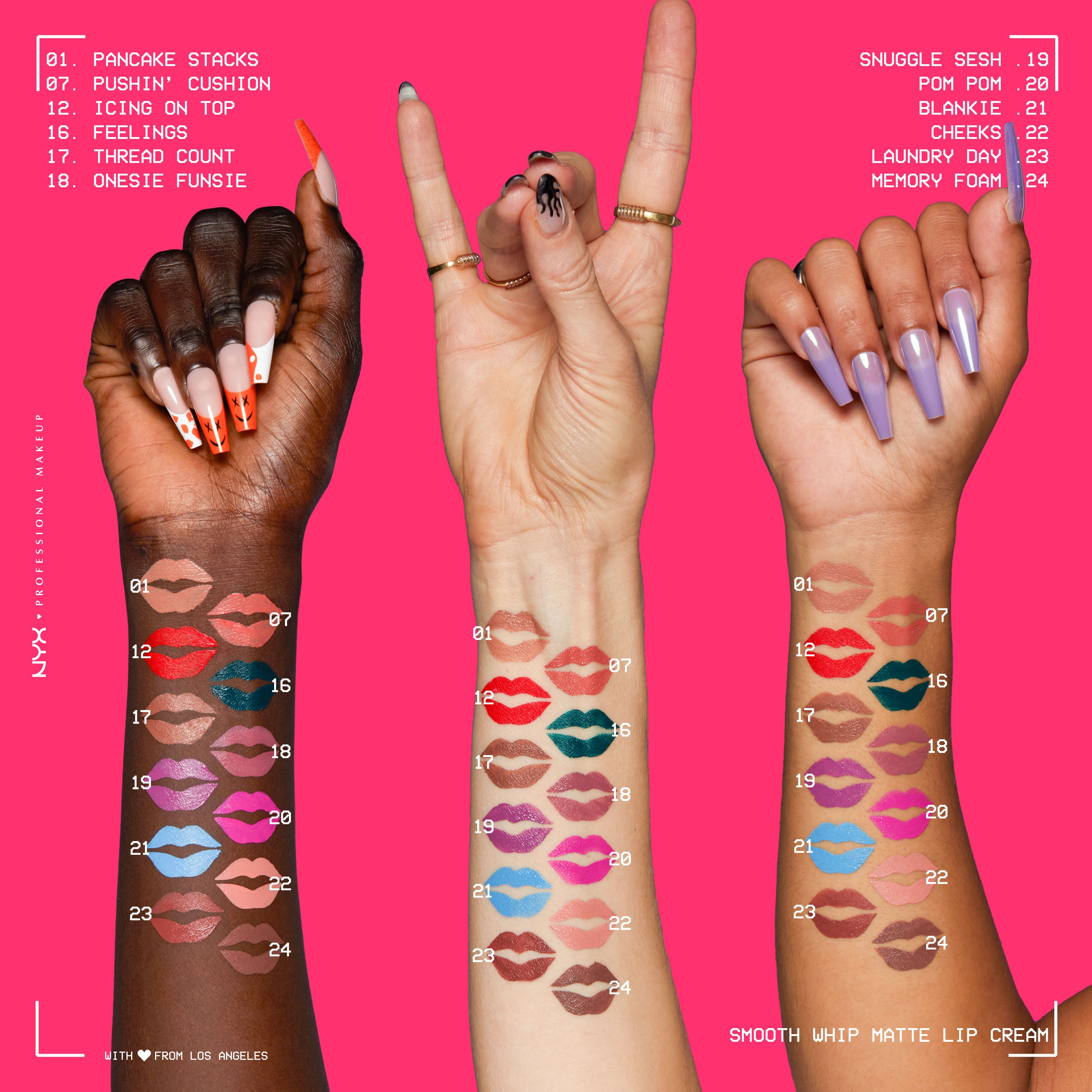 CREME A LEVRES LISSE ET MATE SMOOTH WHIP