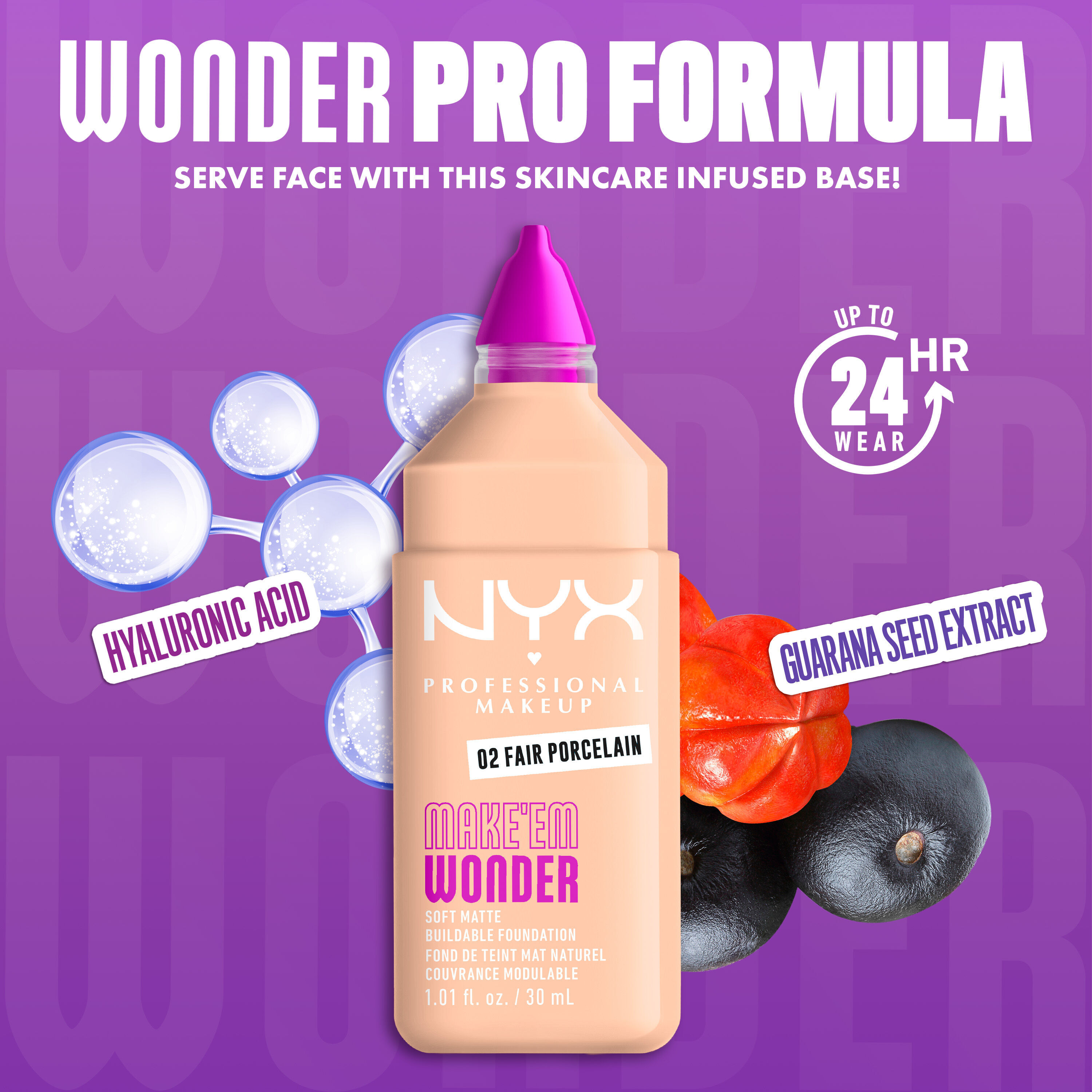 FOND DE TEINT MAT NATUREL MAKE ‘EM WONDER™