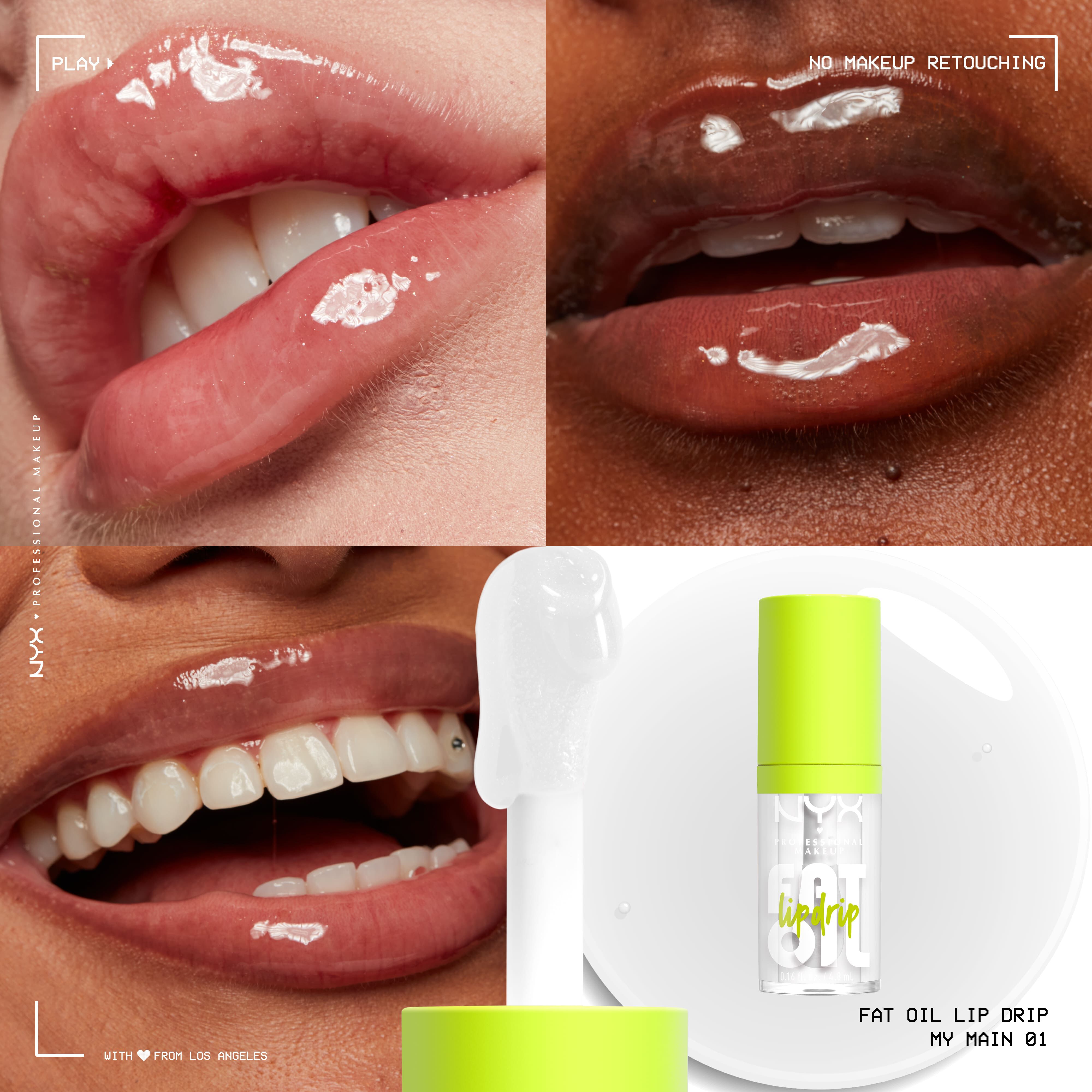 FAT OIL LIP DRIP