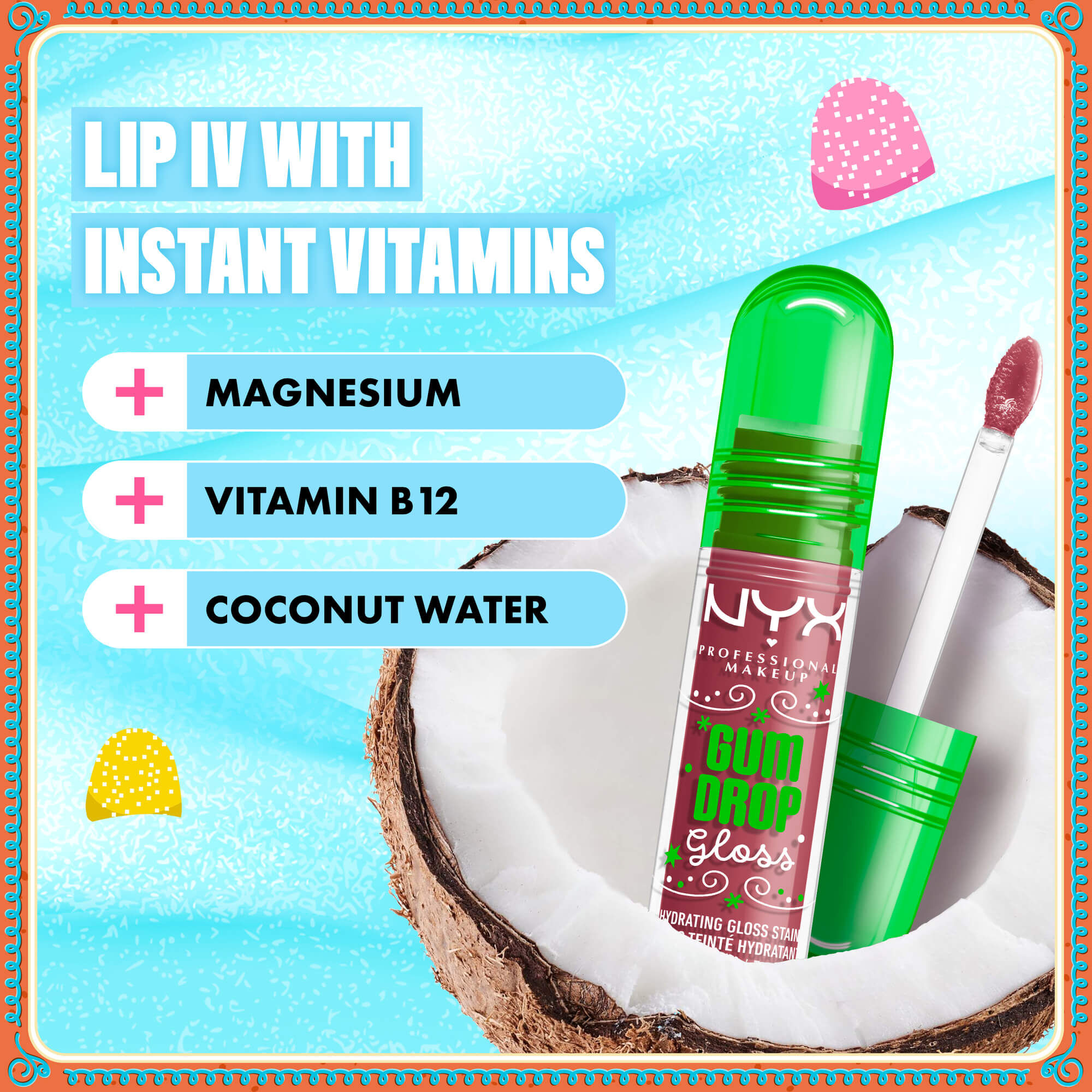 Holiday Gum Drop Hydrating Gloss Stain