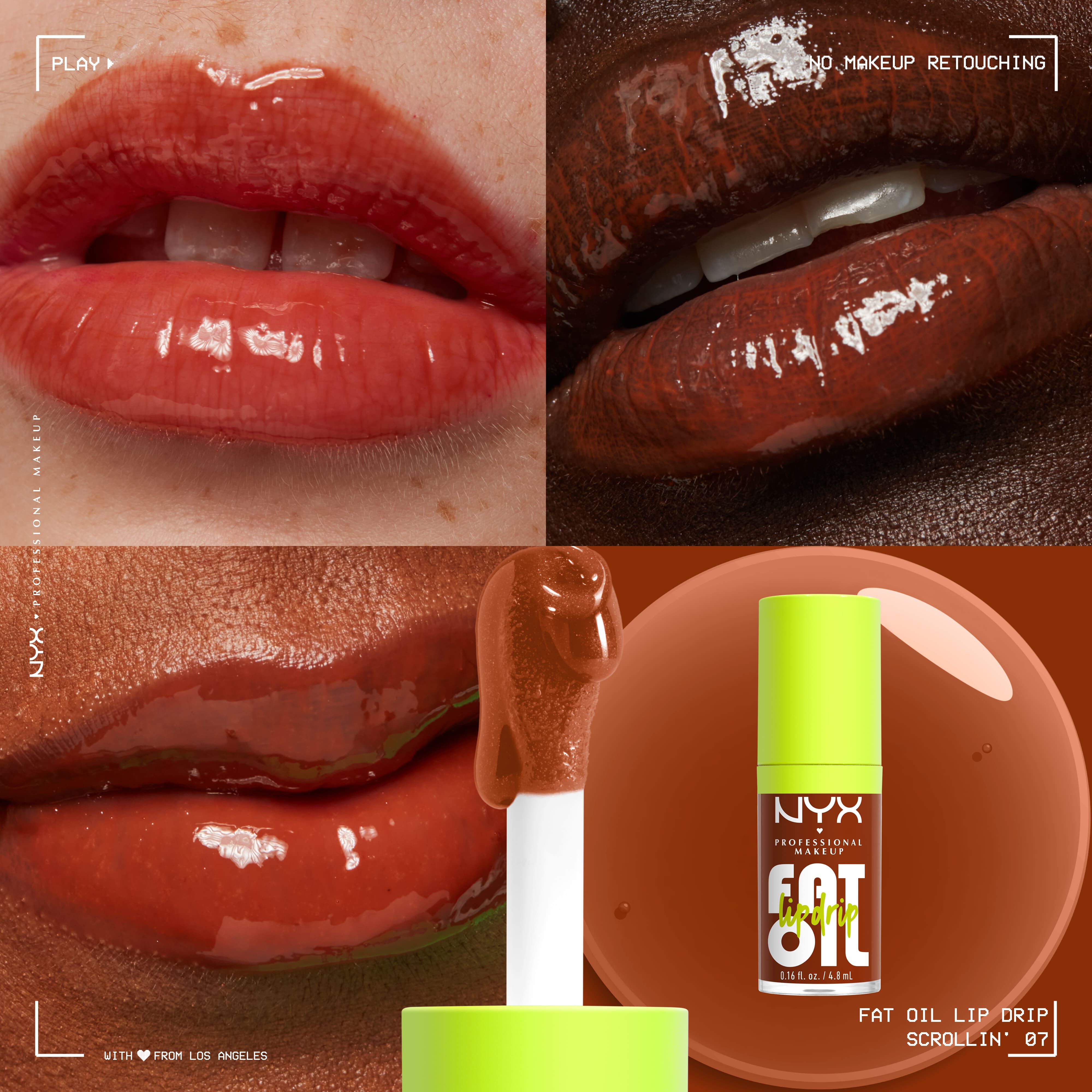 FAT OIL LIP DRIP