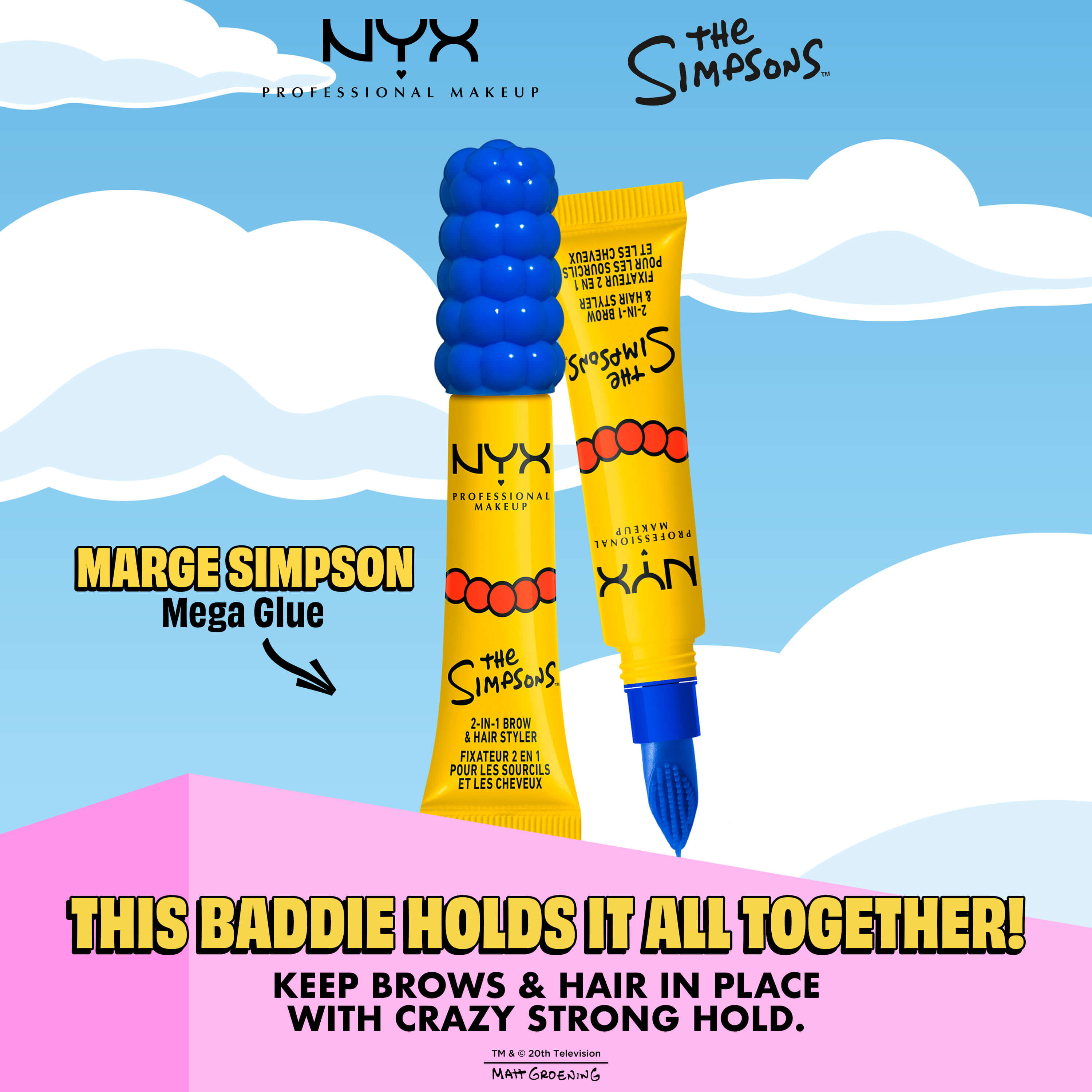 Marge Simpson 2-in-1 Brow and Hair Styler