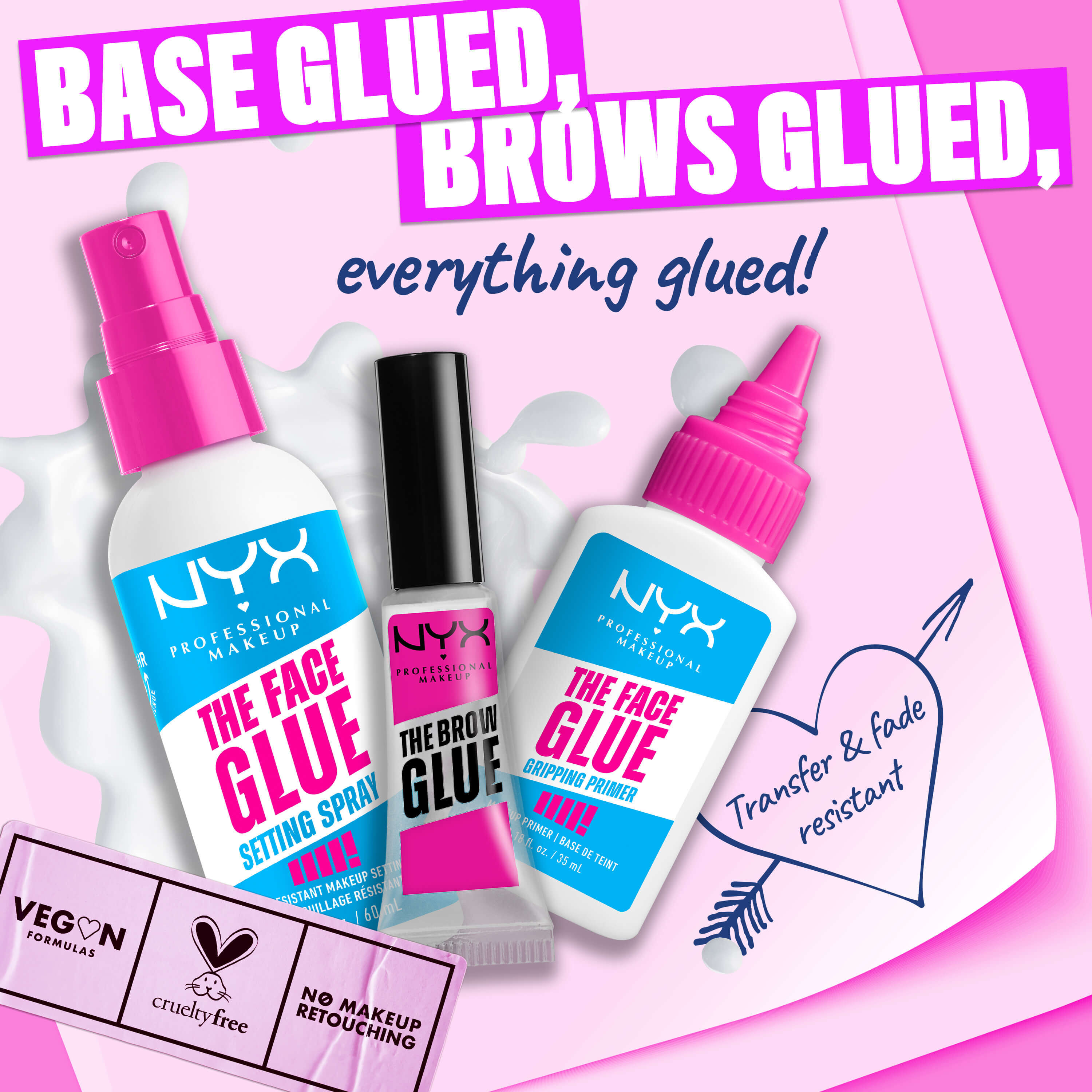 The Face Glue Setting Spray