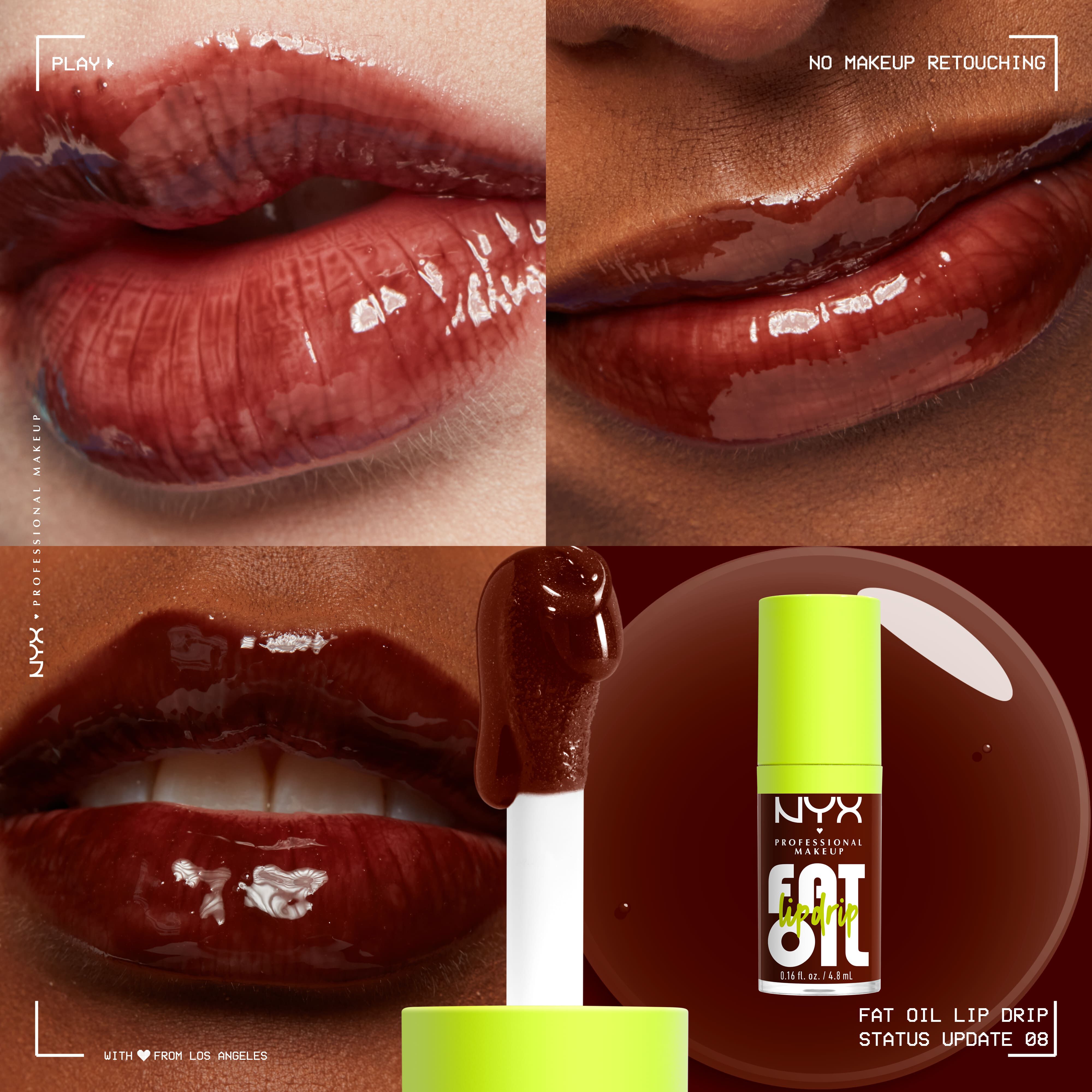 FAT OIL LIP DRIP