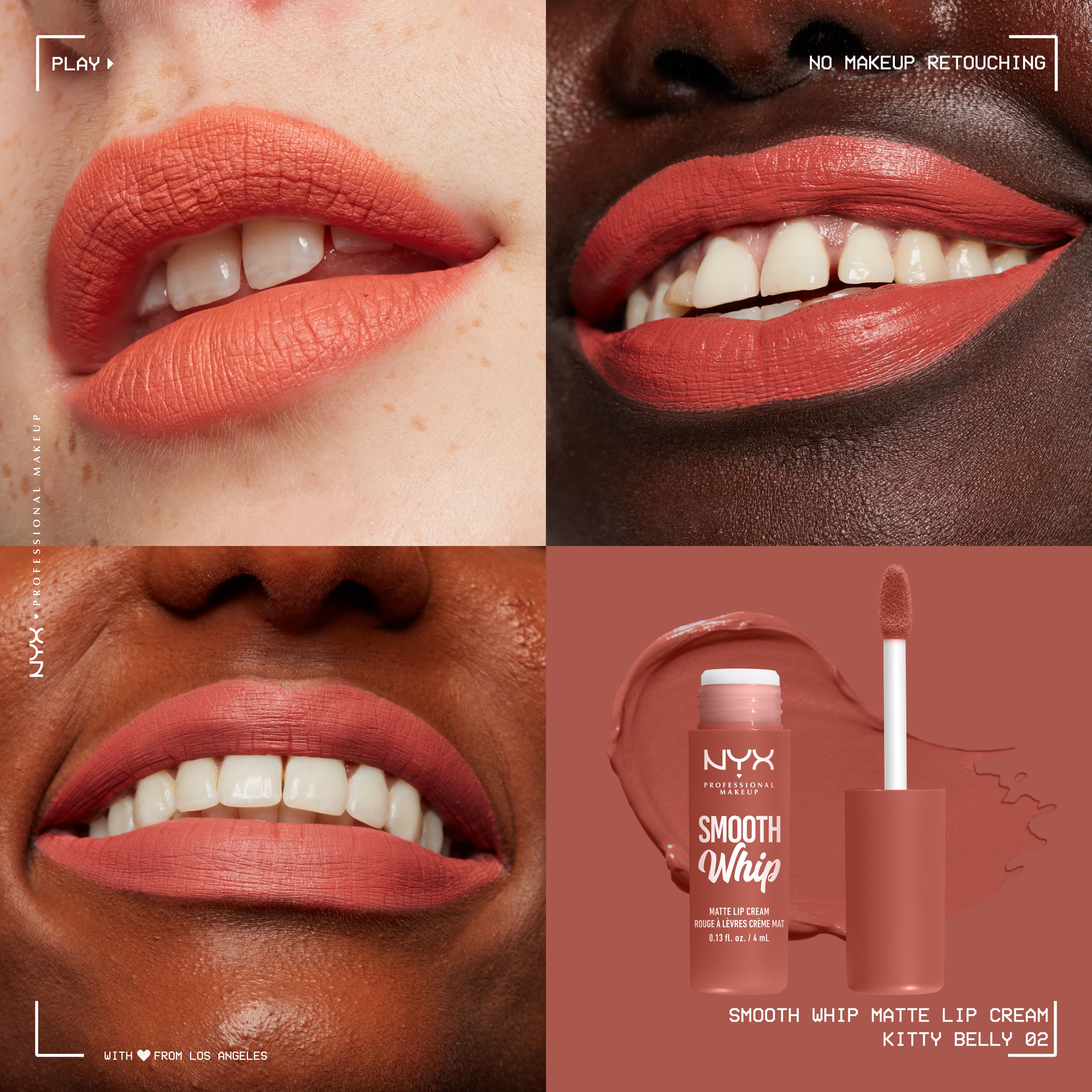 CREME A LEVRES LISSE ET MATE SMOOTH WHIP
