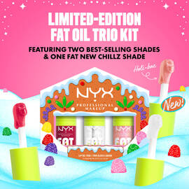KIT TRIO D'HUILES A LEVRES FAT OIL HOLIDAY