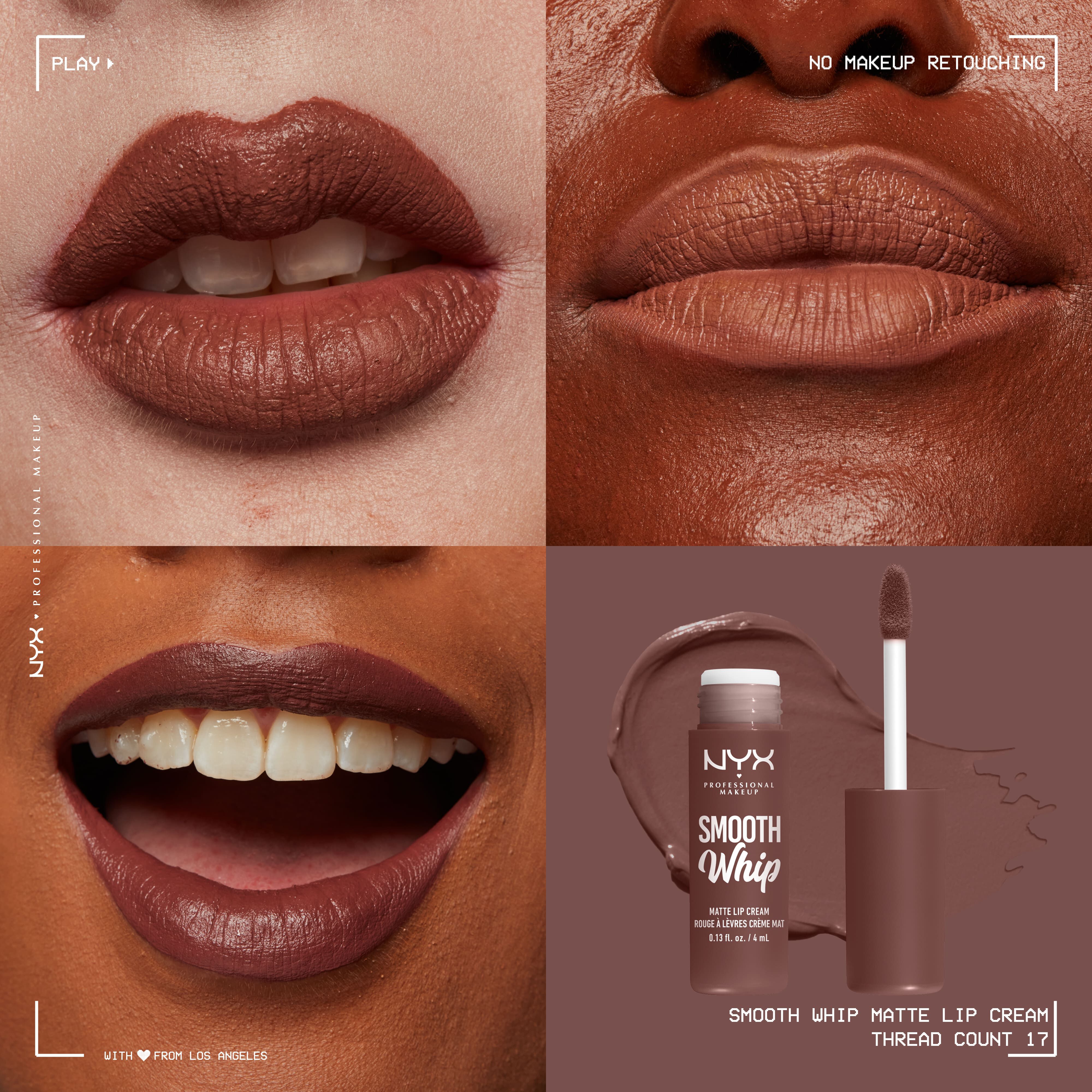 CREME A LEVRES LISSE ET MATE SMOOTH WHIP