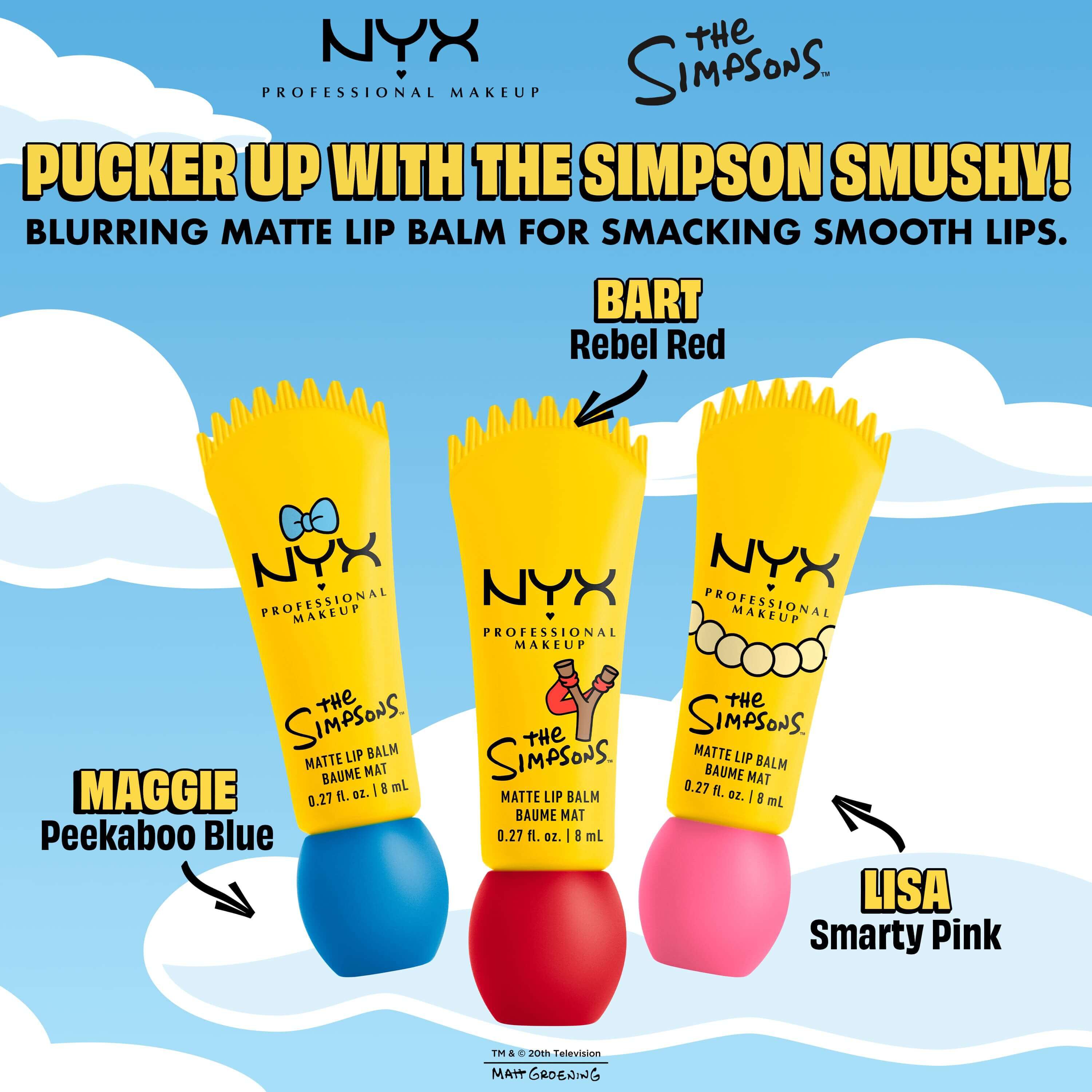 Simpson Smushy Matte Lip Balm