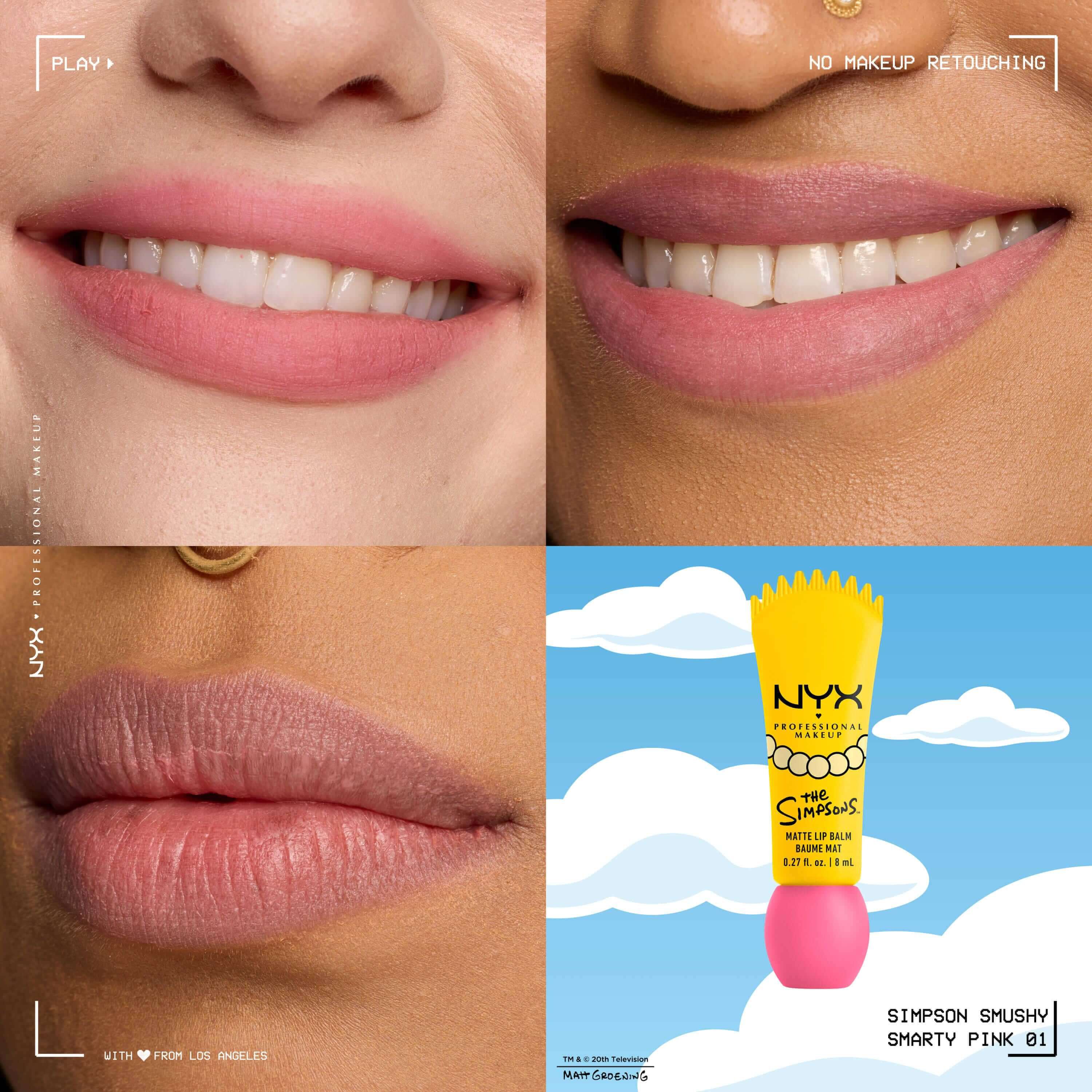 Simpson Smushy Matte Lip Balm