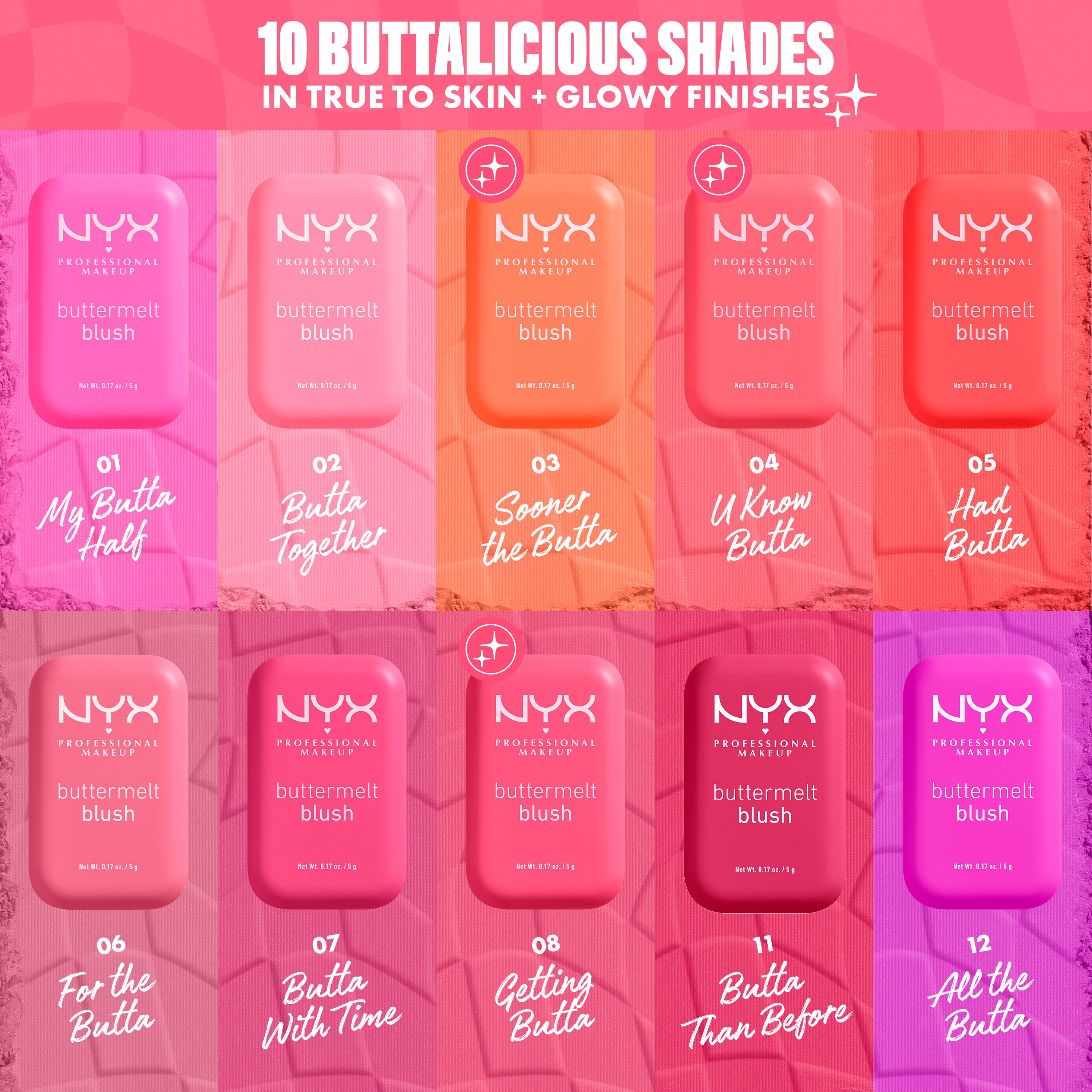 BUTTERMELT BLUSH NYX PROFESSIONAL MAKEUP