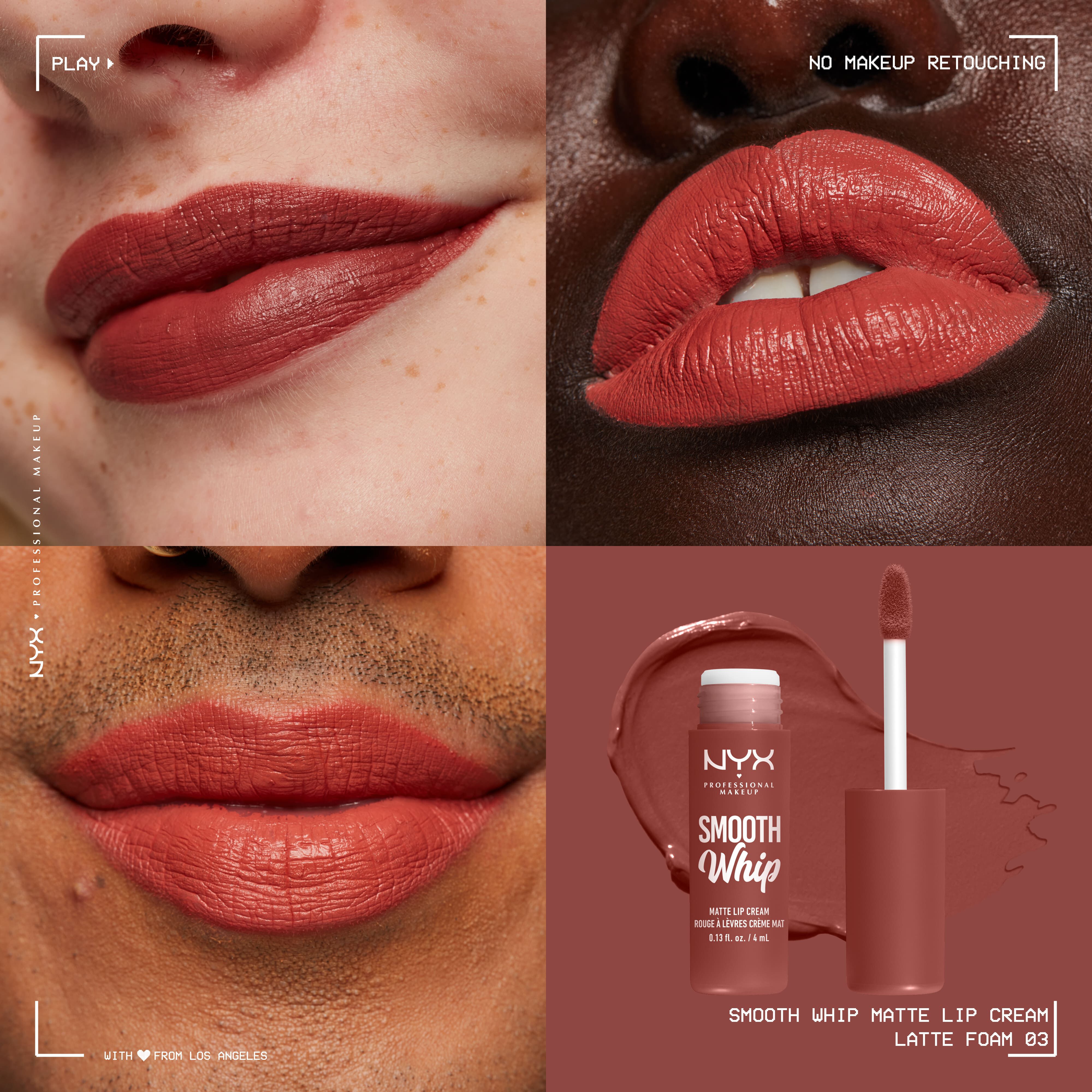CREME A LEVRES LISSE ET MATE SMOOTH WHIP