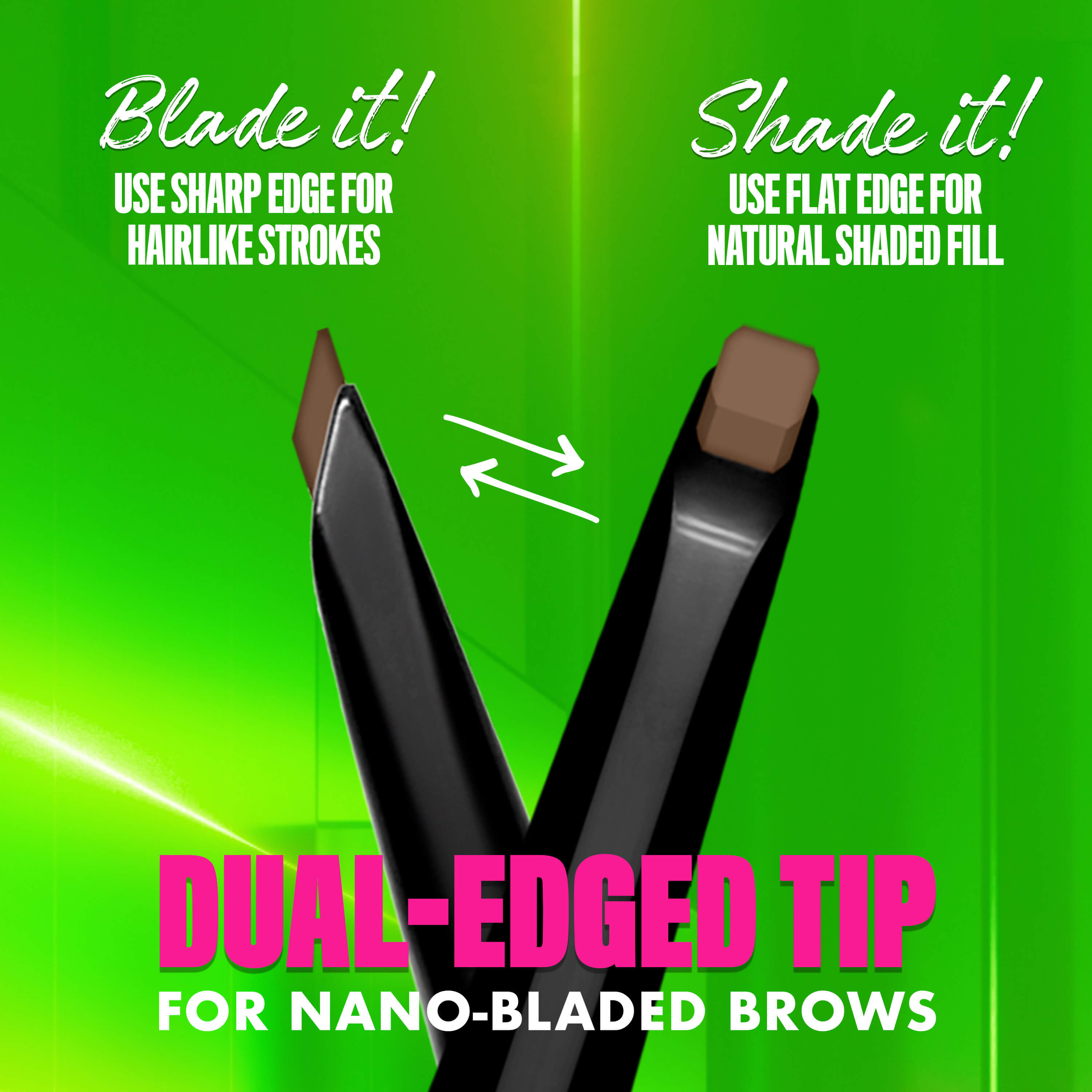 Blade & Shade Dual Edge Brow Pencil