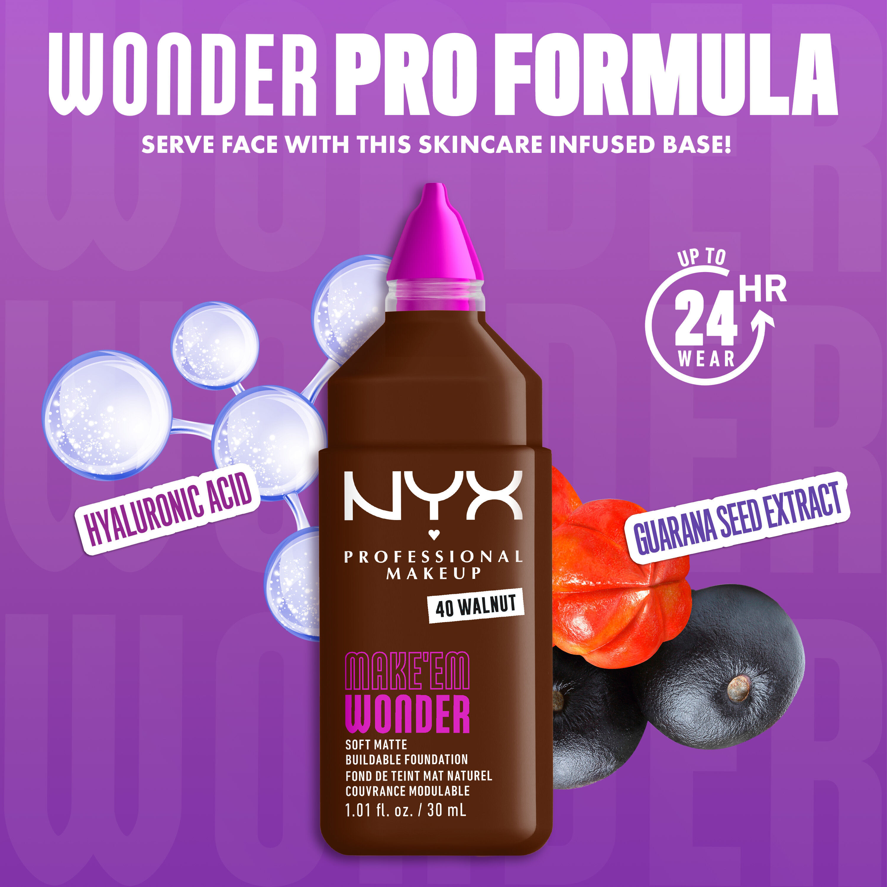FOND DE TEINT MAT NATUREL MAKE ‘EM WONDER™