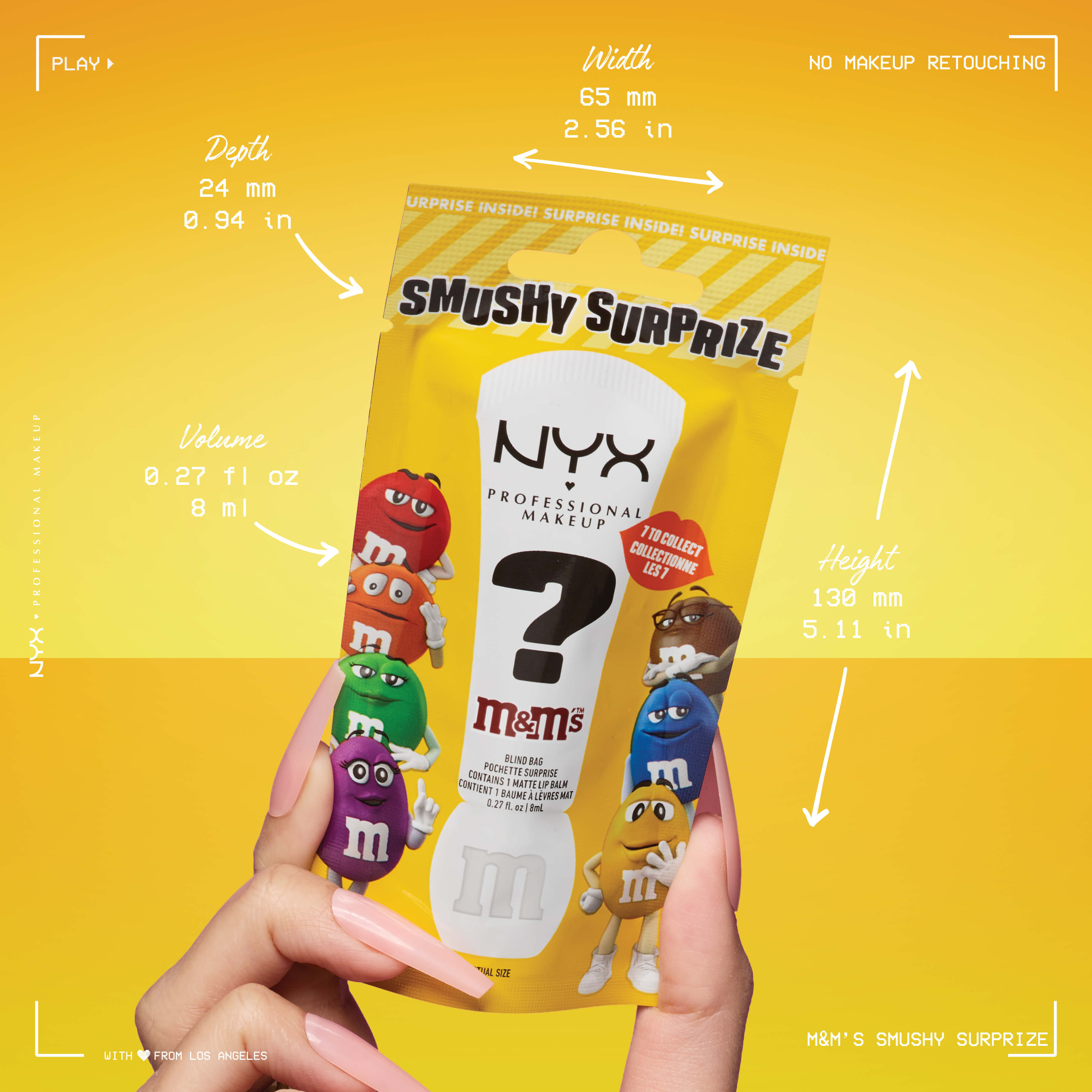 M&M'S Smushy Surprize Matte Lip Balm