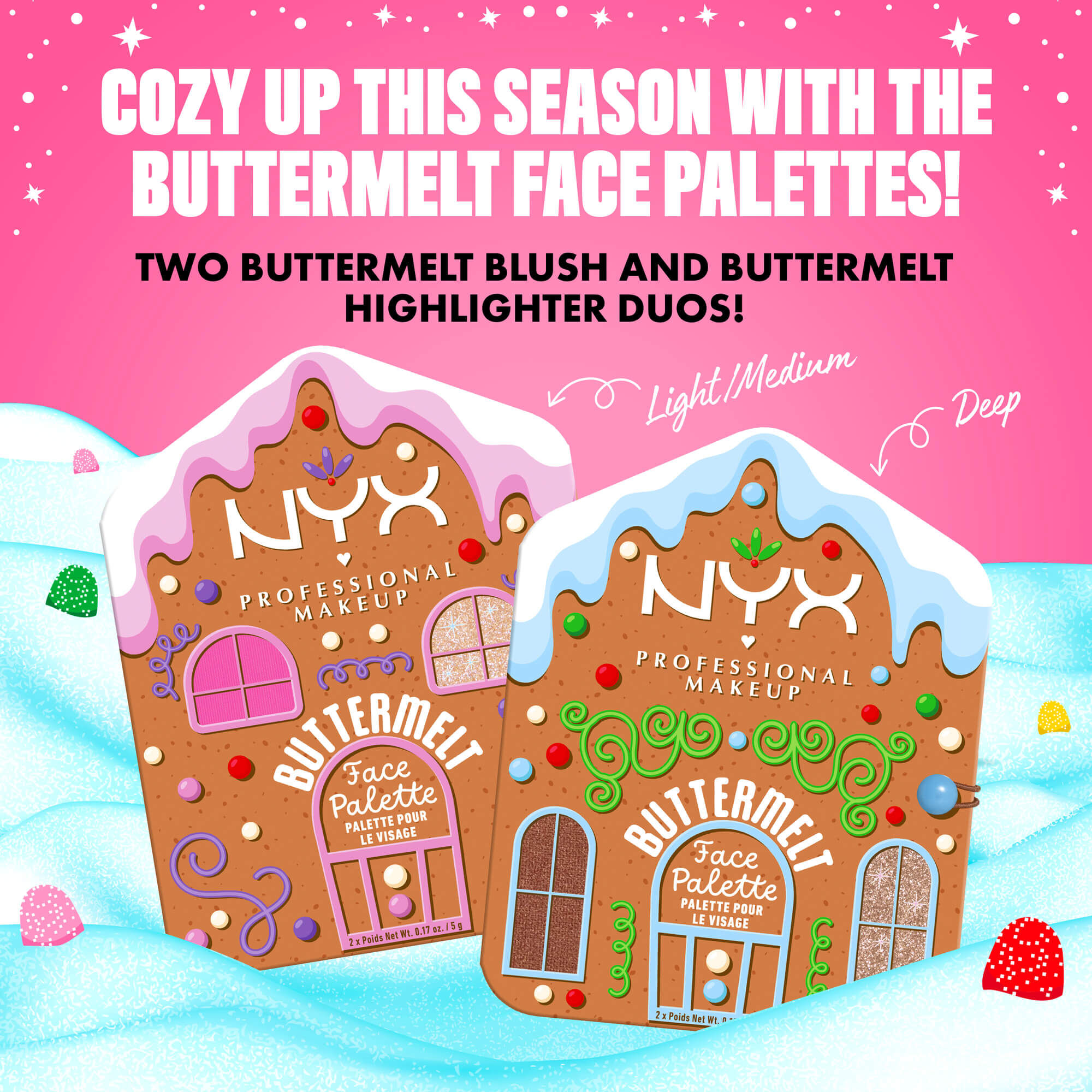 Holiday Buttermelt Face Palette