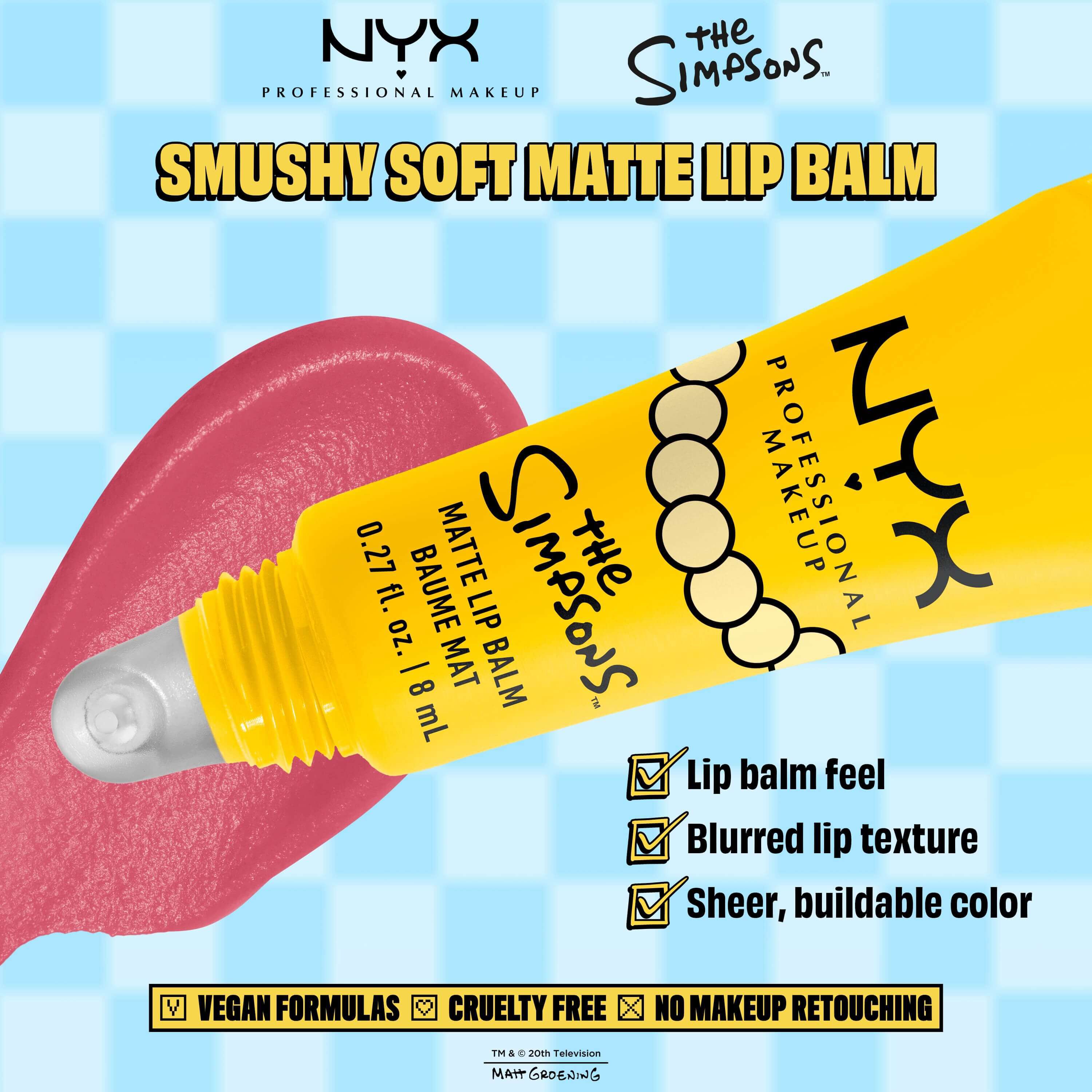 Simpson Smushy Matte Lip Balm