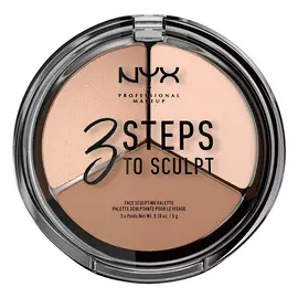 PALETTE POUR VISAGE 3 STEPS TO SCULPT FACE