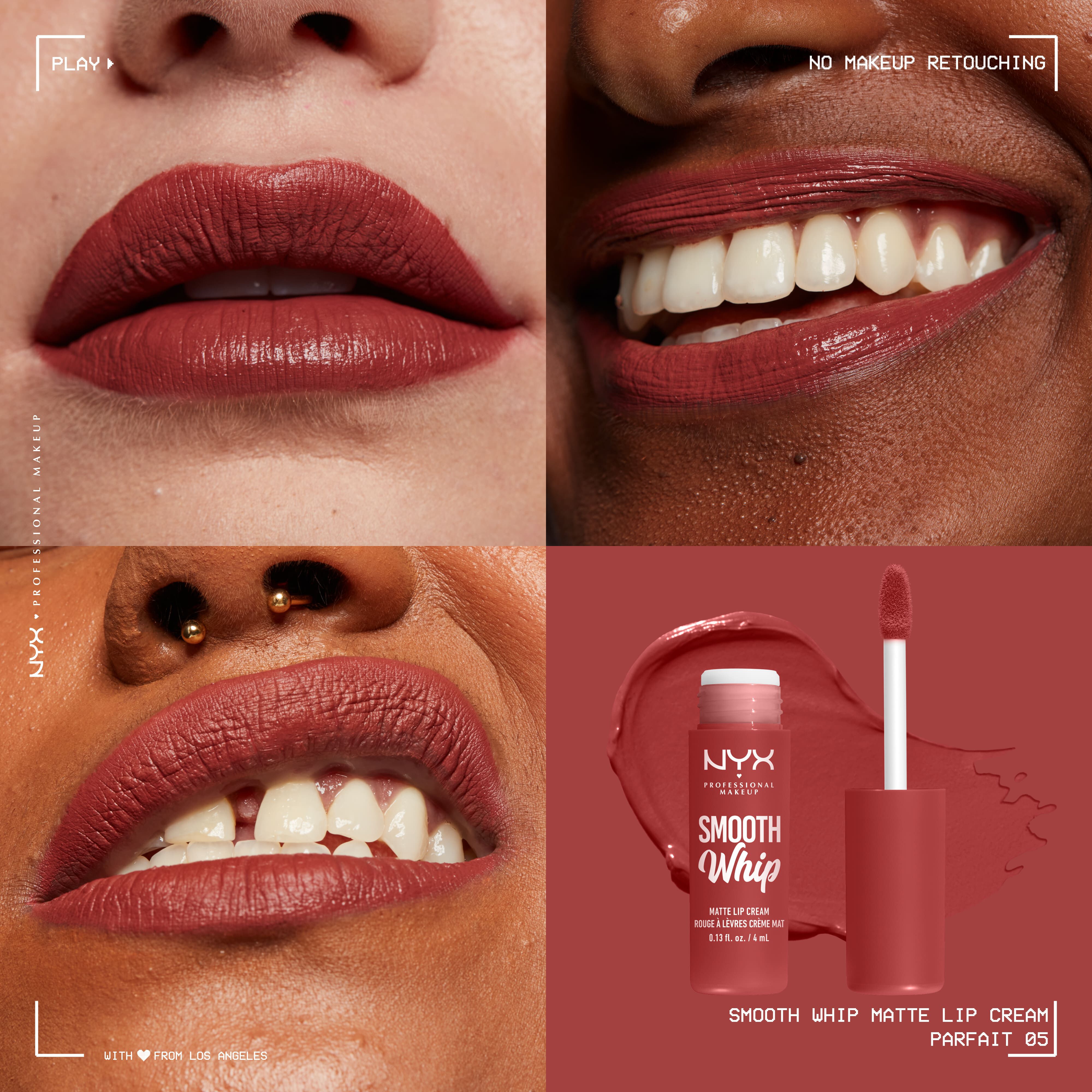 CREME A LEVRES LISSE ET MATE SMOOTH WHIP