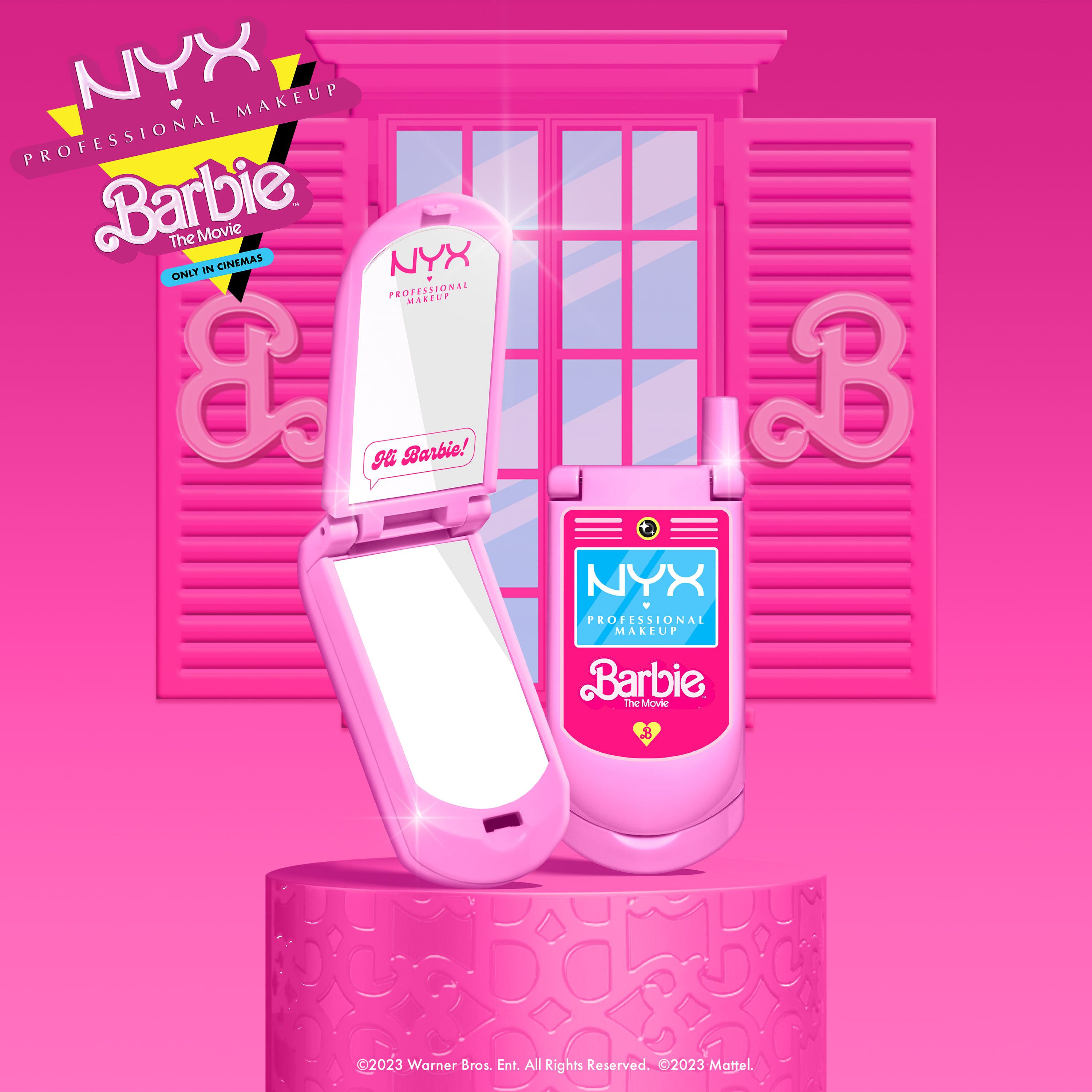 Barbie real discount cell phone