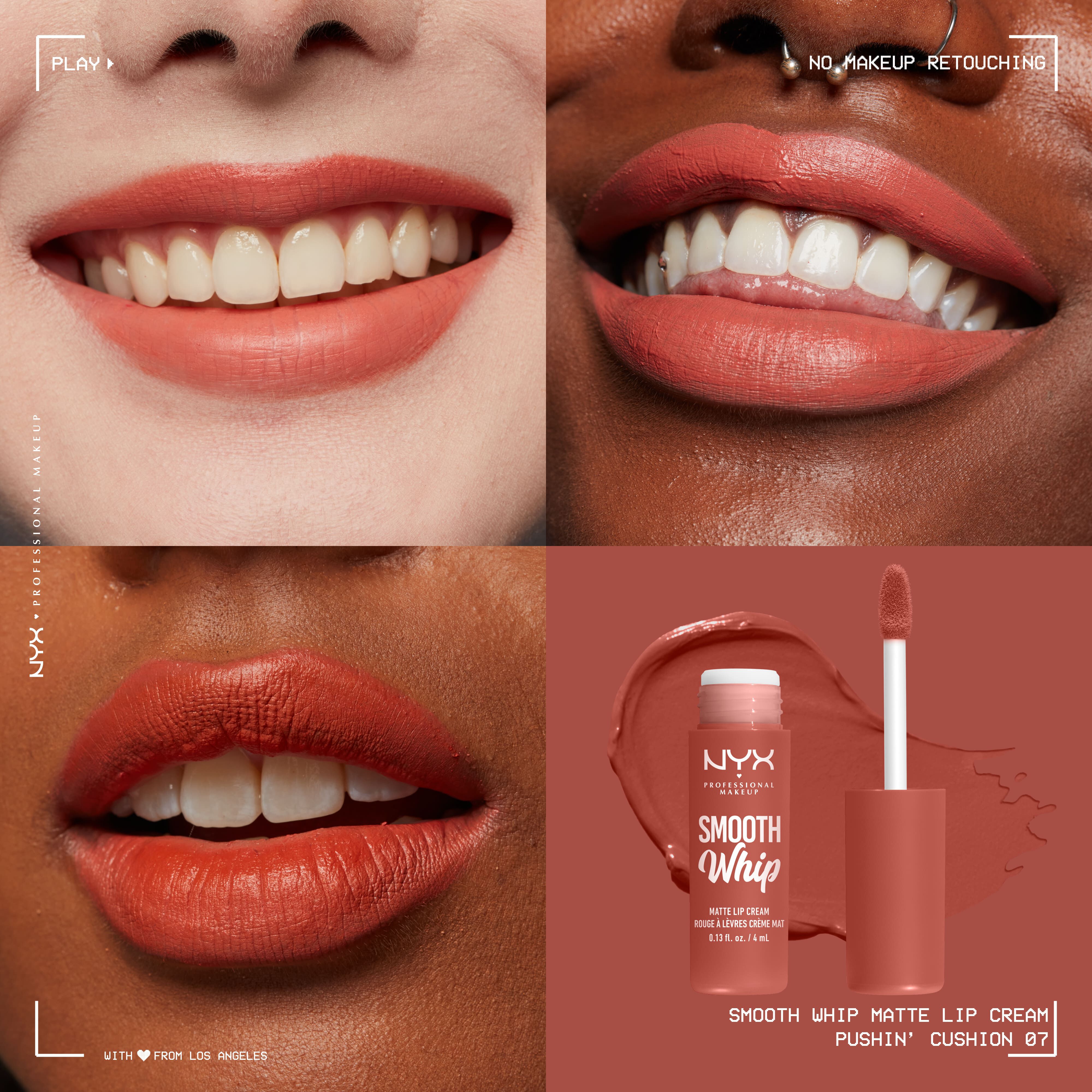 CREME A LEVRES LISSE ET MATE SMOOTH WHIP