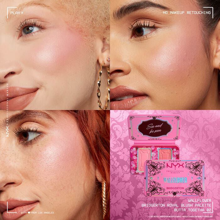 BRIDGERTON ROYAL BLUSH PALETTE