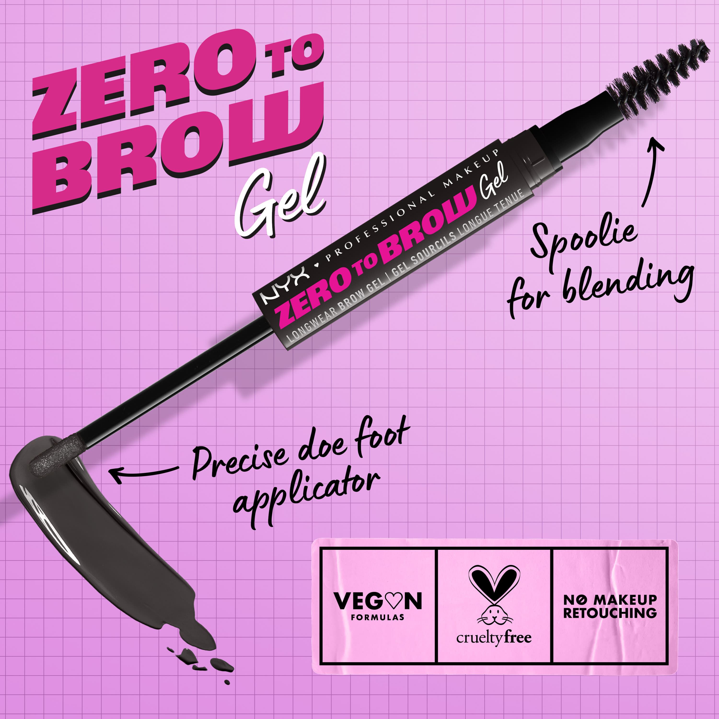 Zero to Brow Longwear Gel