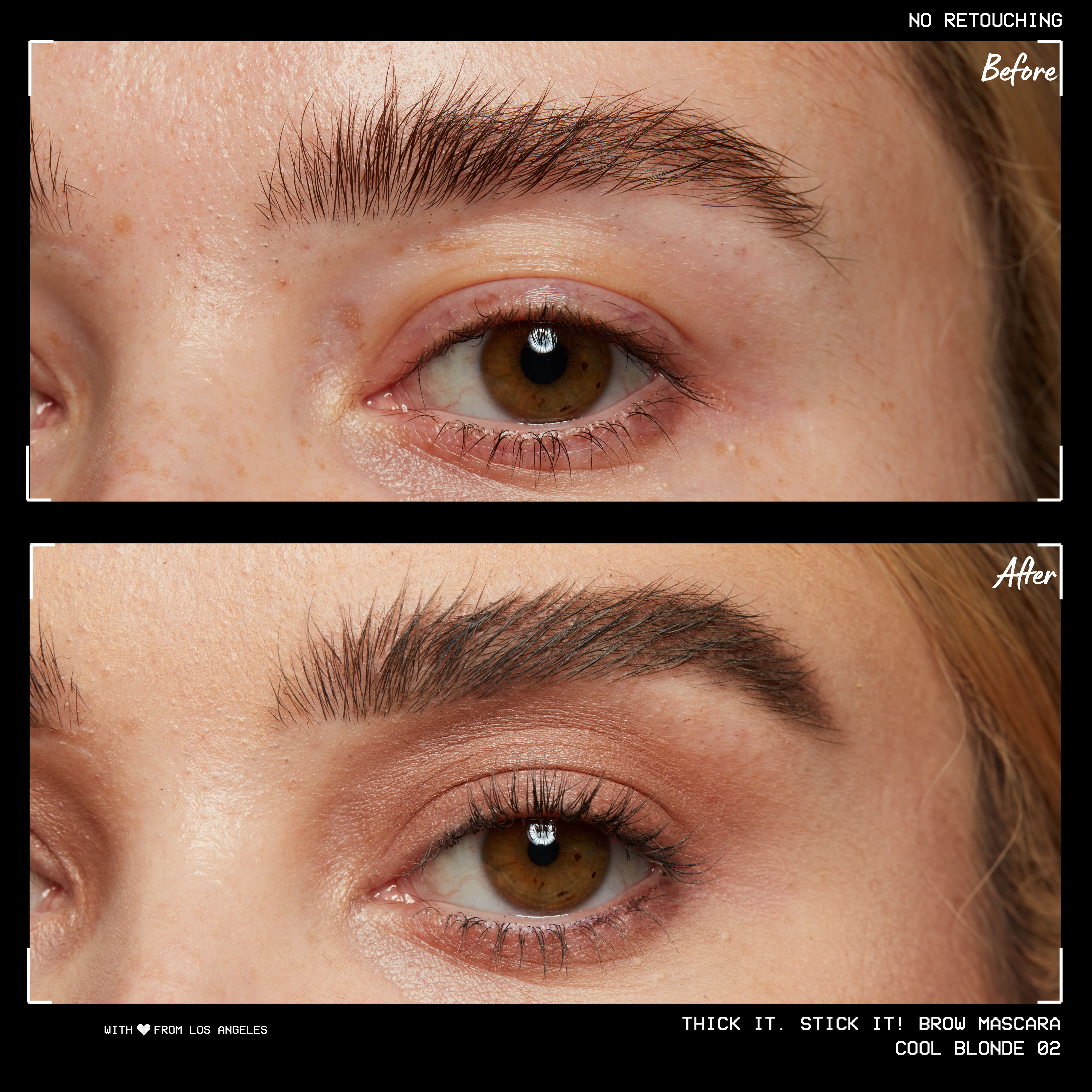 THICK IT. STICK IT! BROW MASCARA