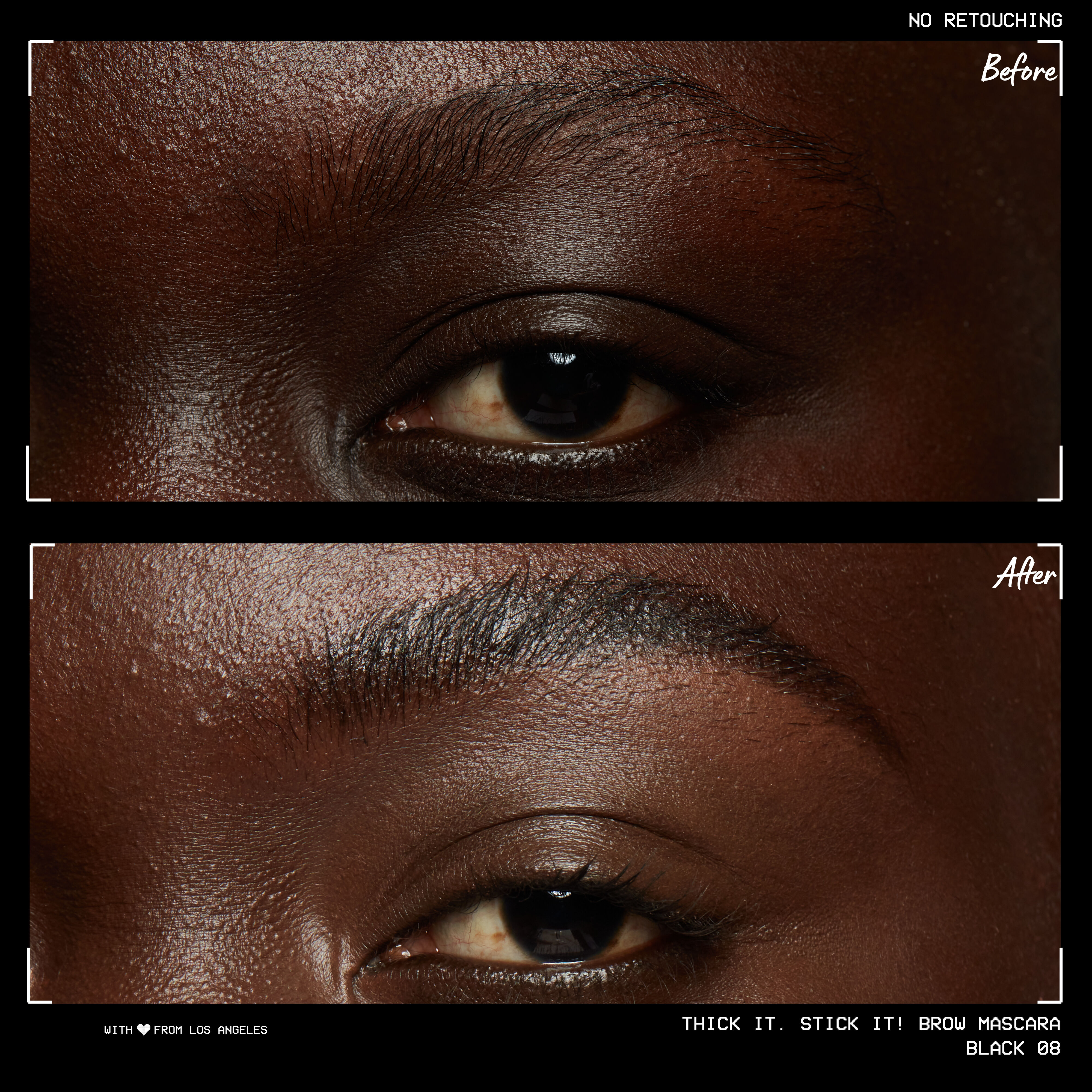 THICK IT. STICK IT! BROW MASCARA