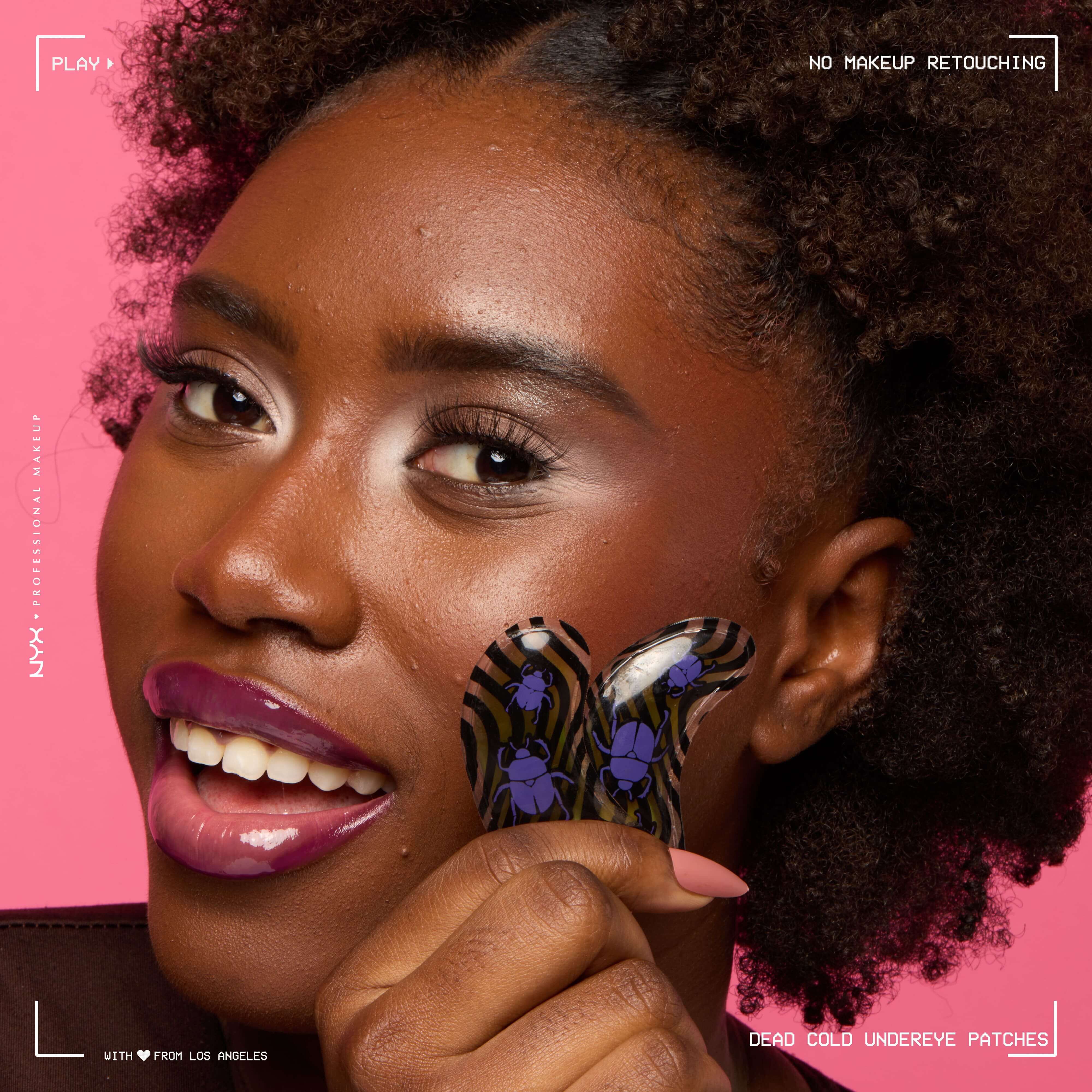 TIMBRES REUTILISABLES POUR LES YEUX BEETLEJUICE DEAD COLD