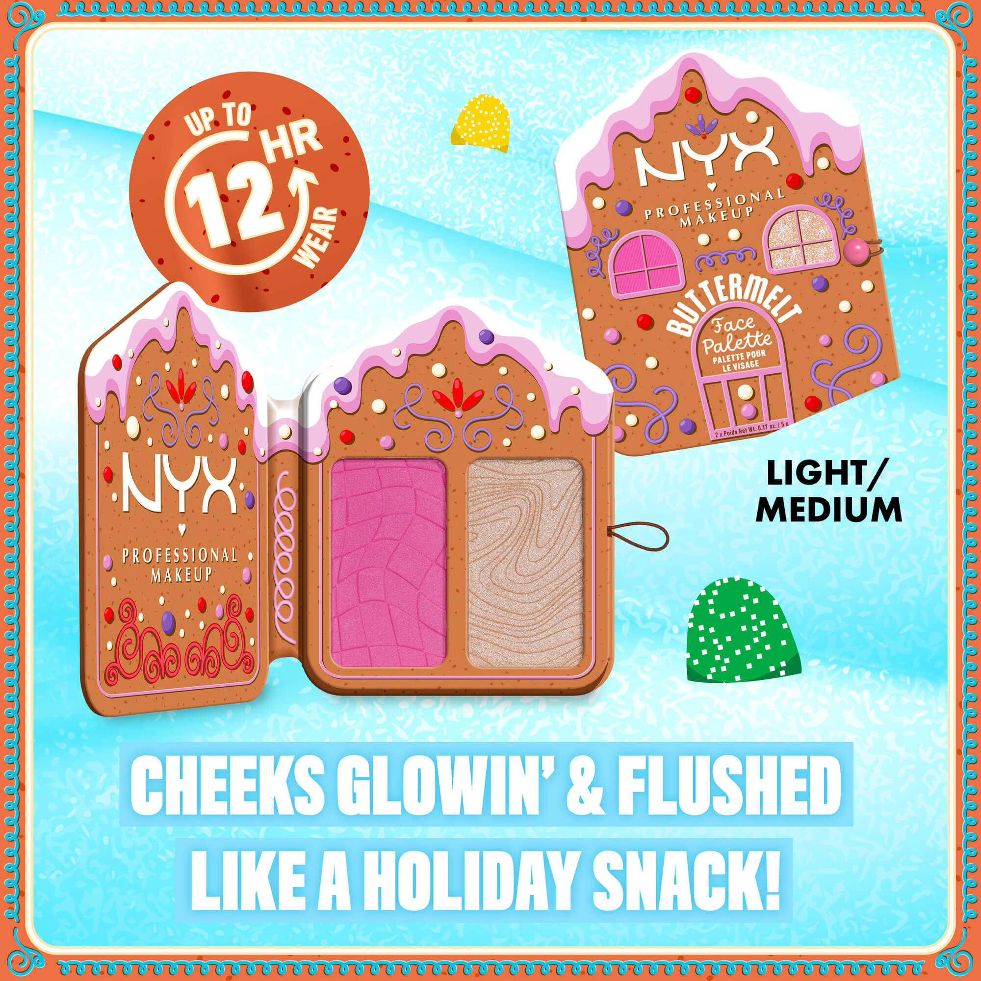 Holiday Buttermelt Face Palette