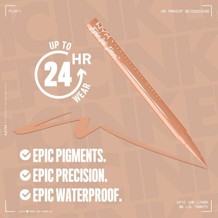 EPIC INK WATERPROOF LIQUID EYELINER