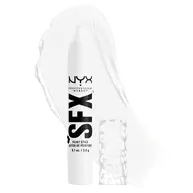 NYX Professional Makeup Party Animals SFX Face & Body Paint Stick in Giving Ghost, a white paint stick shown with a white paint swatch.