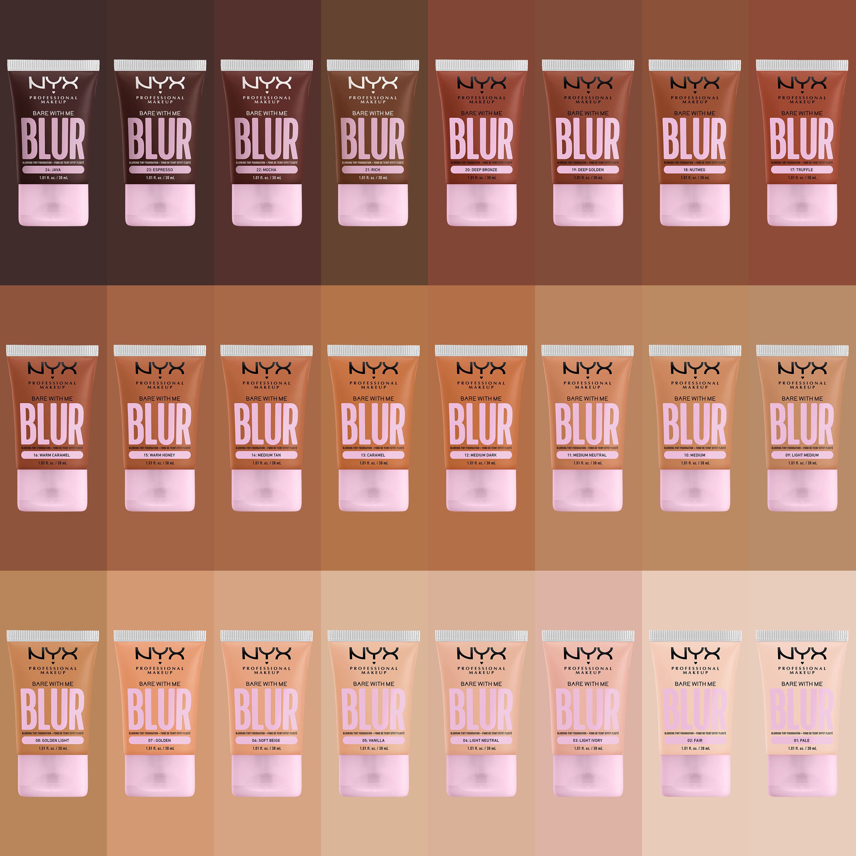 Bare With Me Blur Tint Foundation NYX Professional Makeup