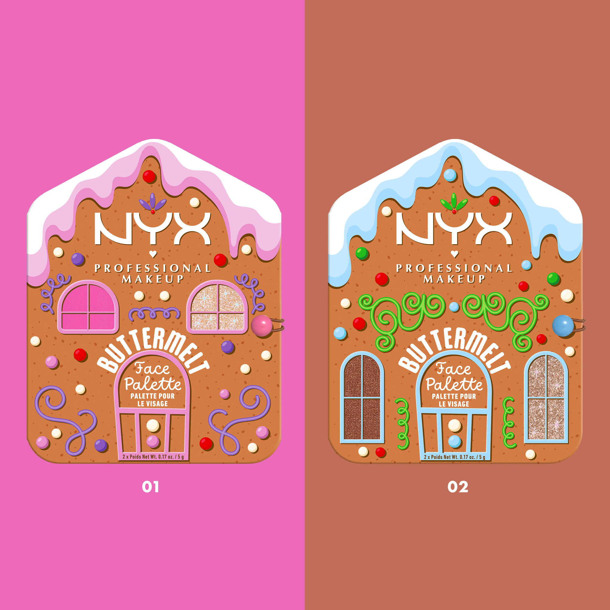 Holiday Buttermelt Face Palette