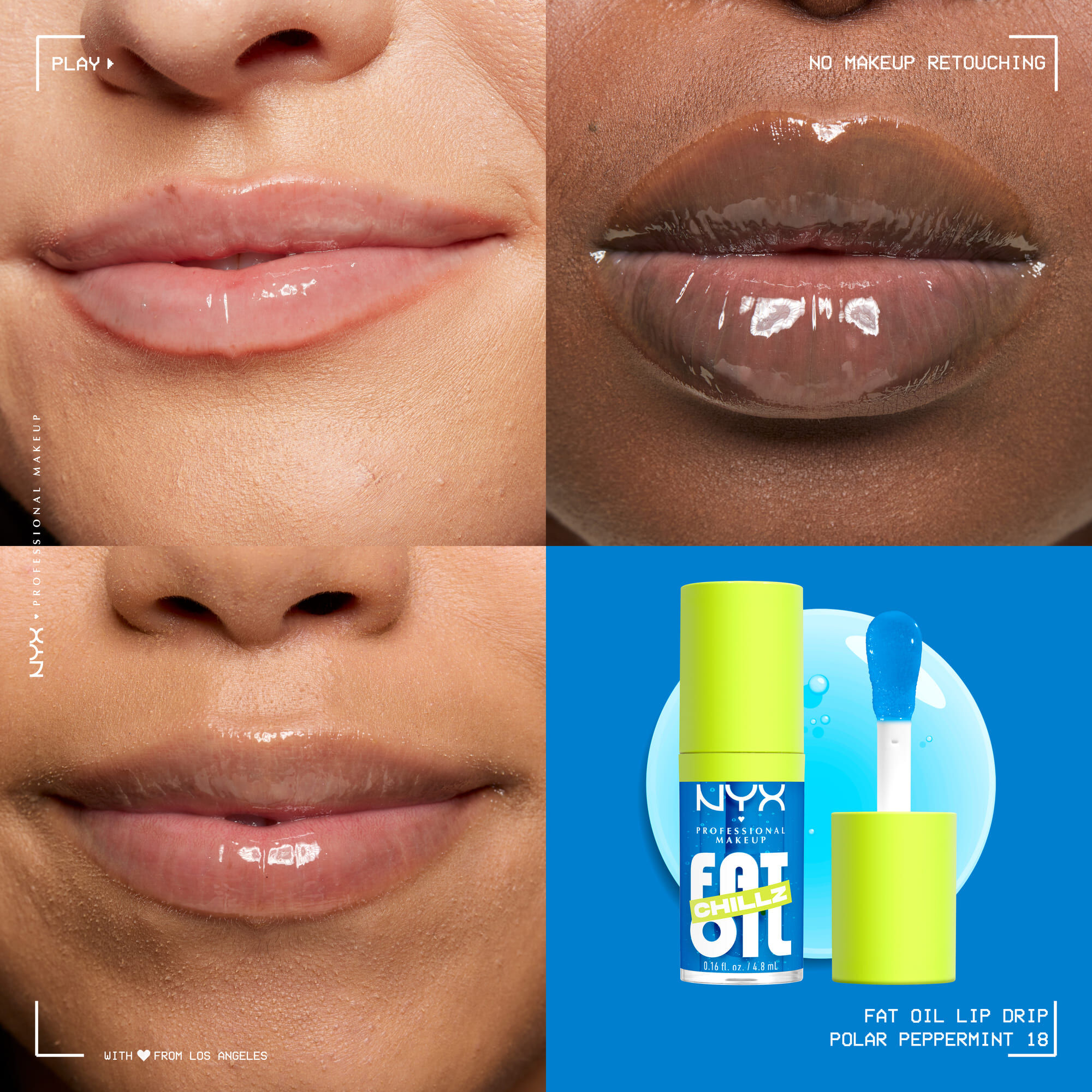 FAT OIL LIP DRIP