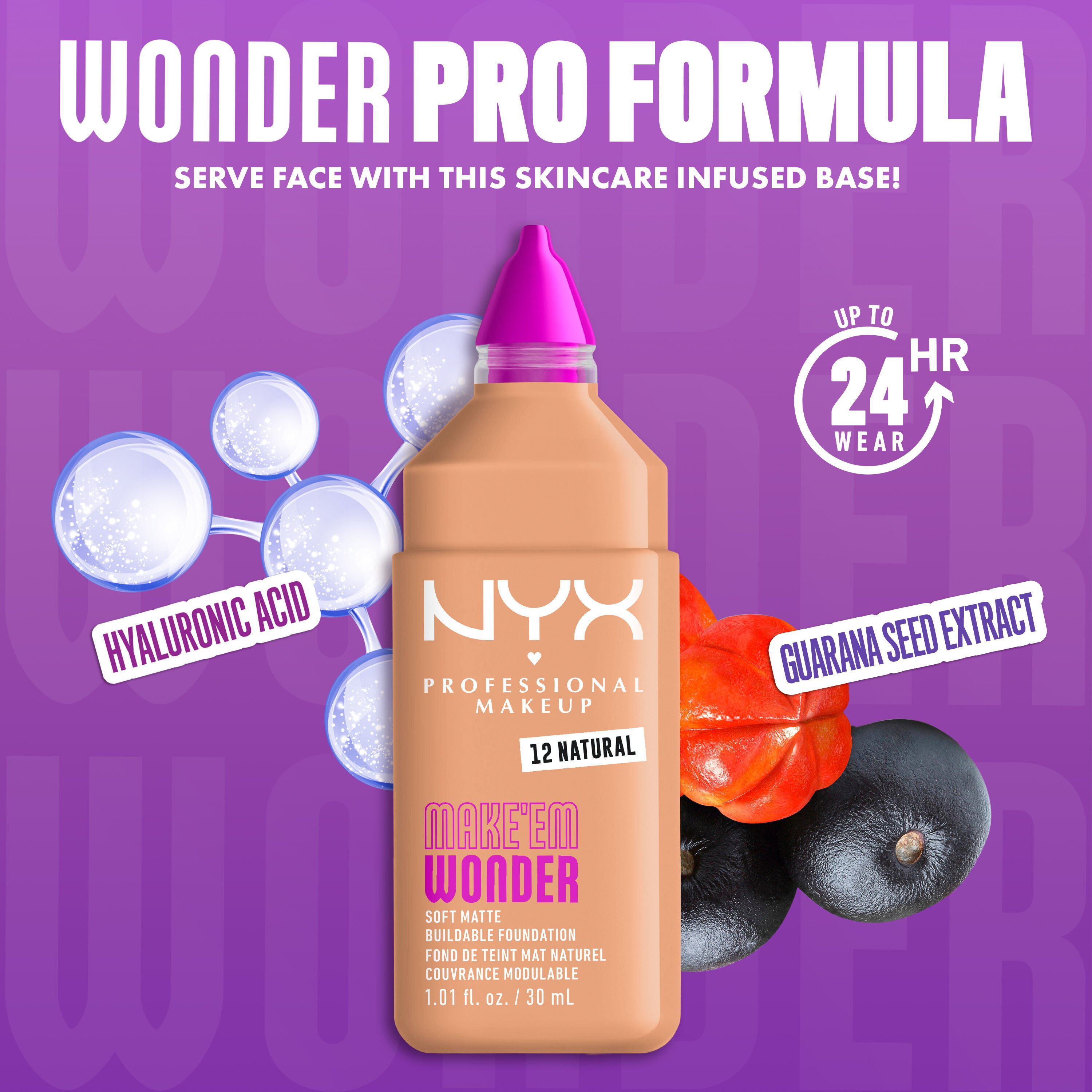 FOND DE TEINT MAT NATUREL MAKE ‘EM WONDER™
