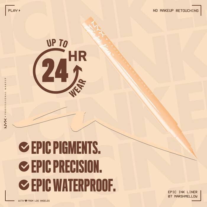 EPIC INK WATERPROOF LIQUID EYELINER