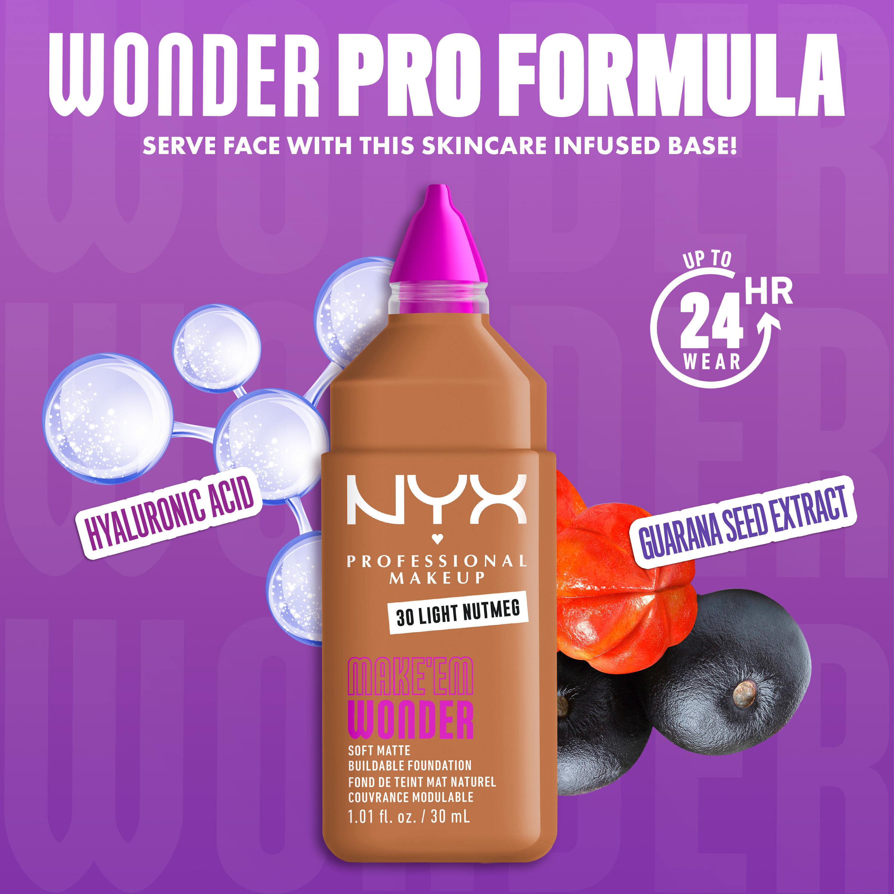 FOND DE TEINT MAT NATUREL MAKE ‘EM WONDER™