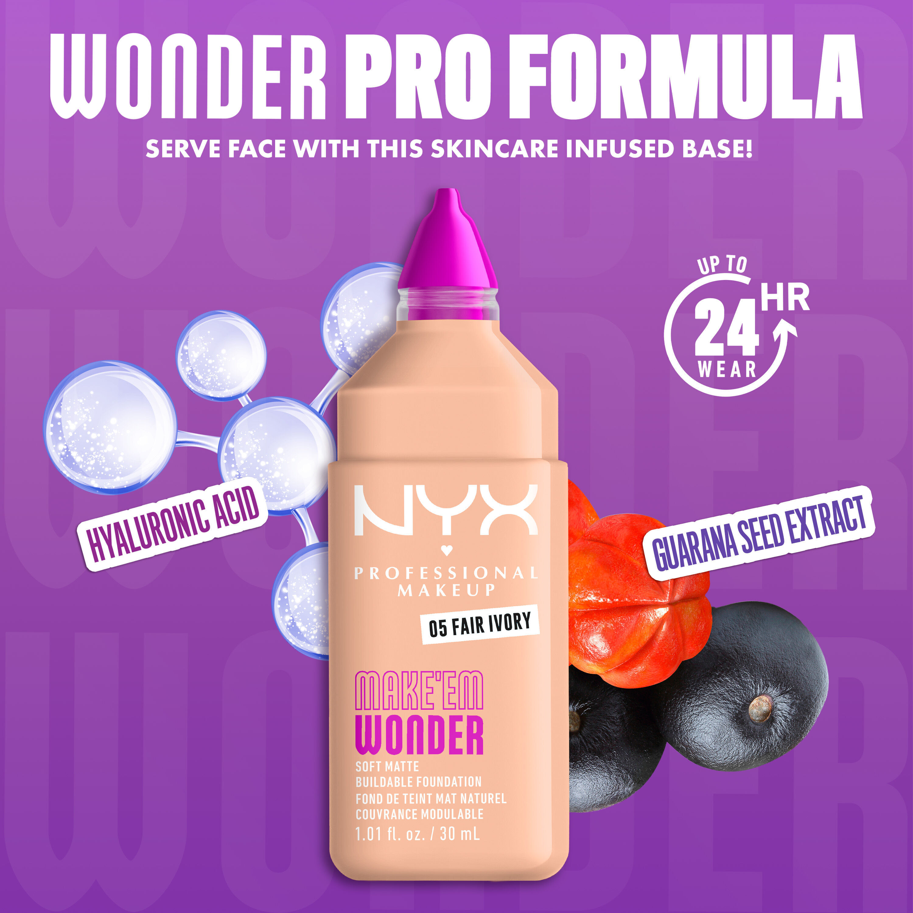 FOND DE TEINT MAT NATUREL MAKE ‘EM WONDER™