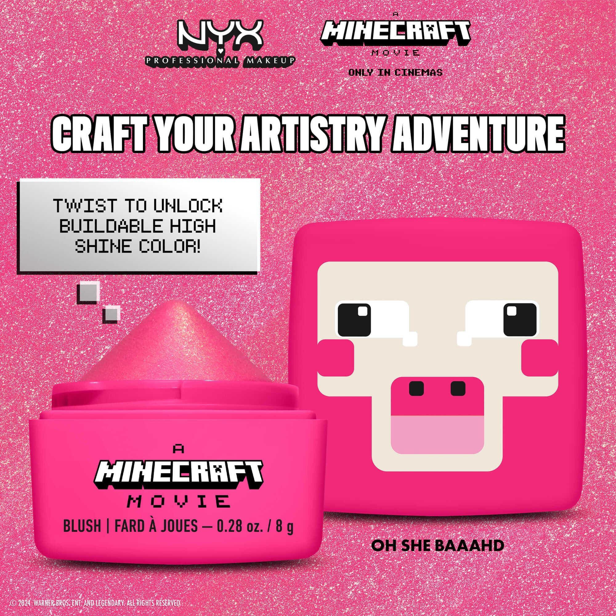A MINECRAFT MOVIE Cheeky Mob Balms