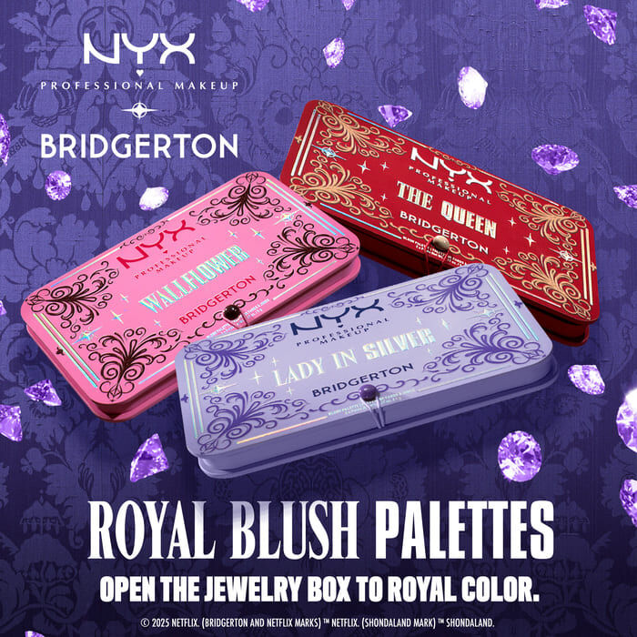 BRIDGERTON ROYAL BLUSH PALETTE