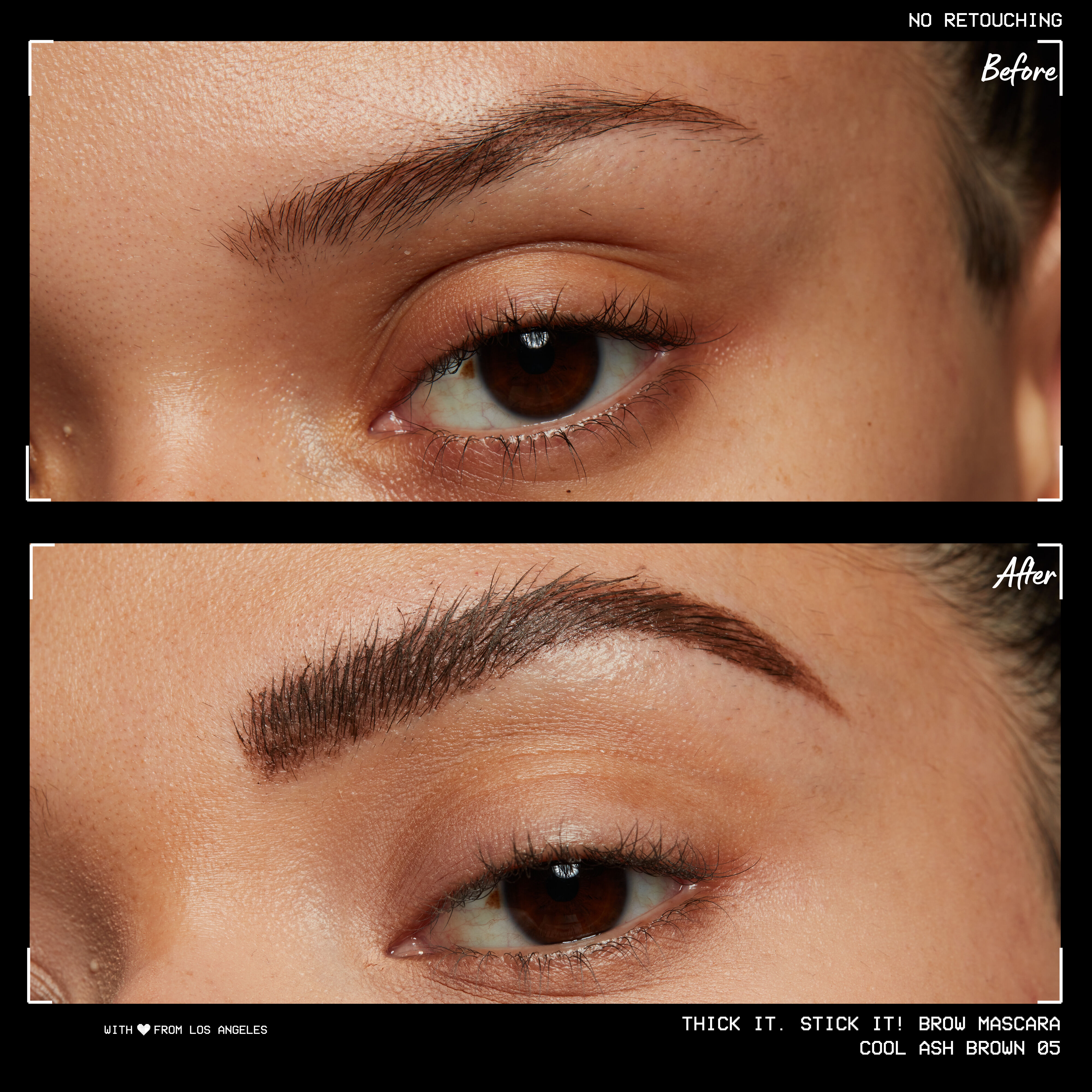 THICK IT. STICK IT! BROW MASCARA