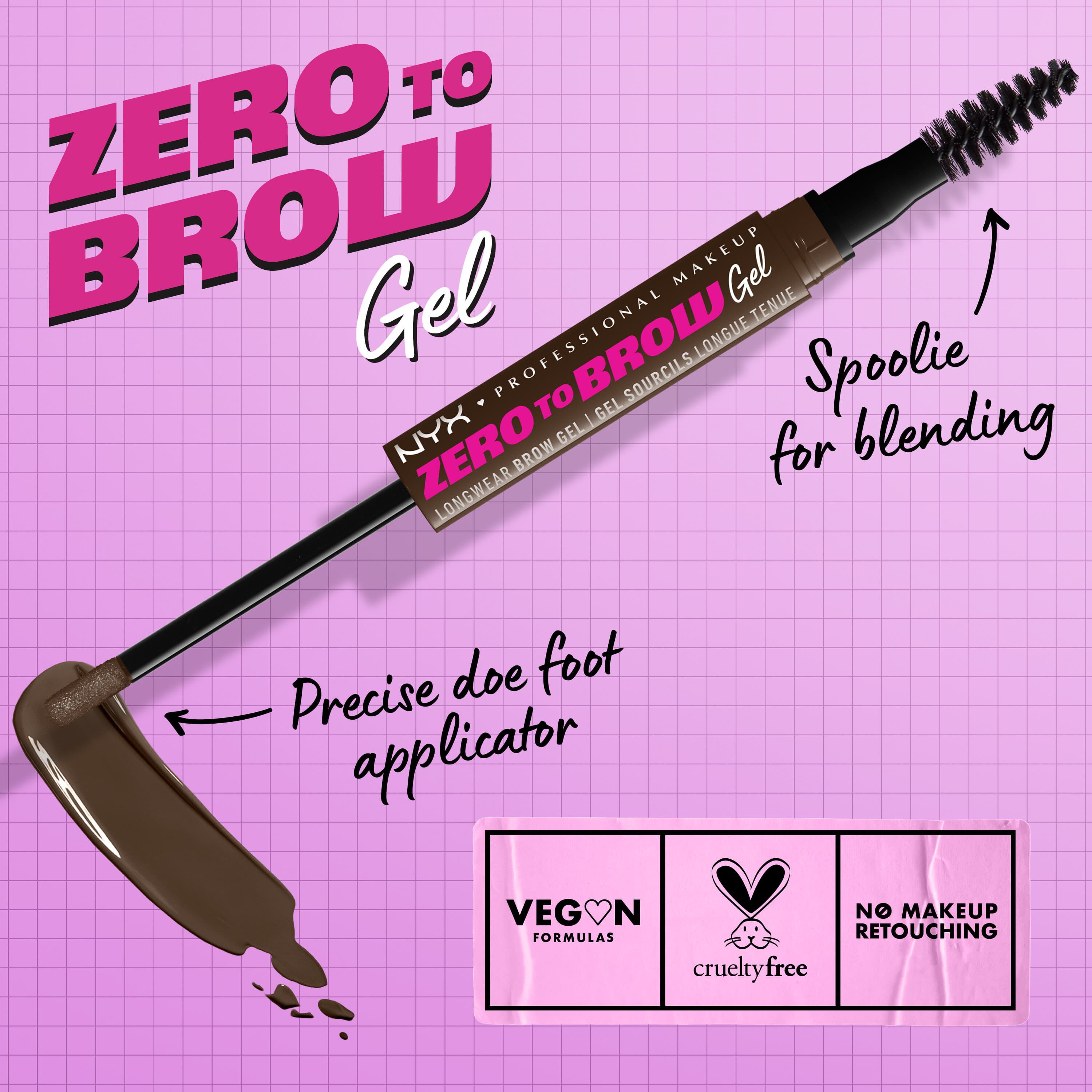 Zero to Brow Longwear Gel