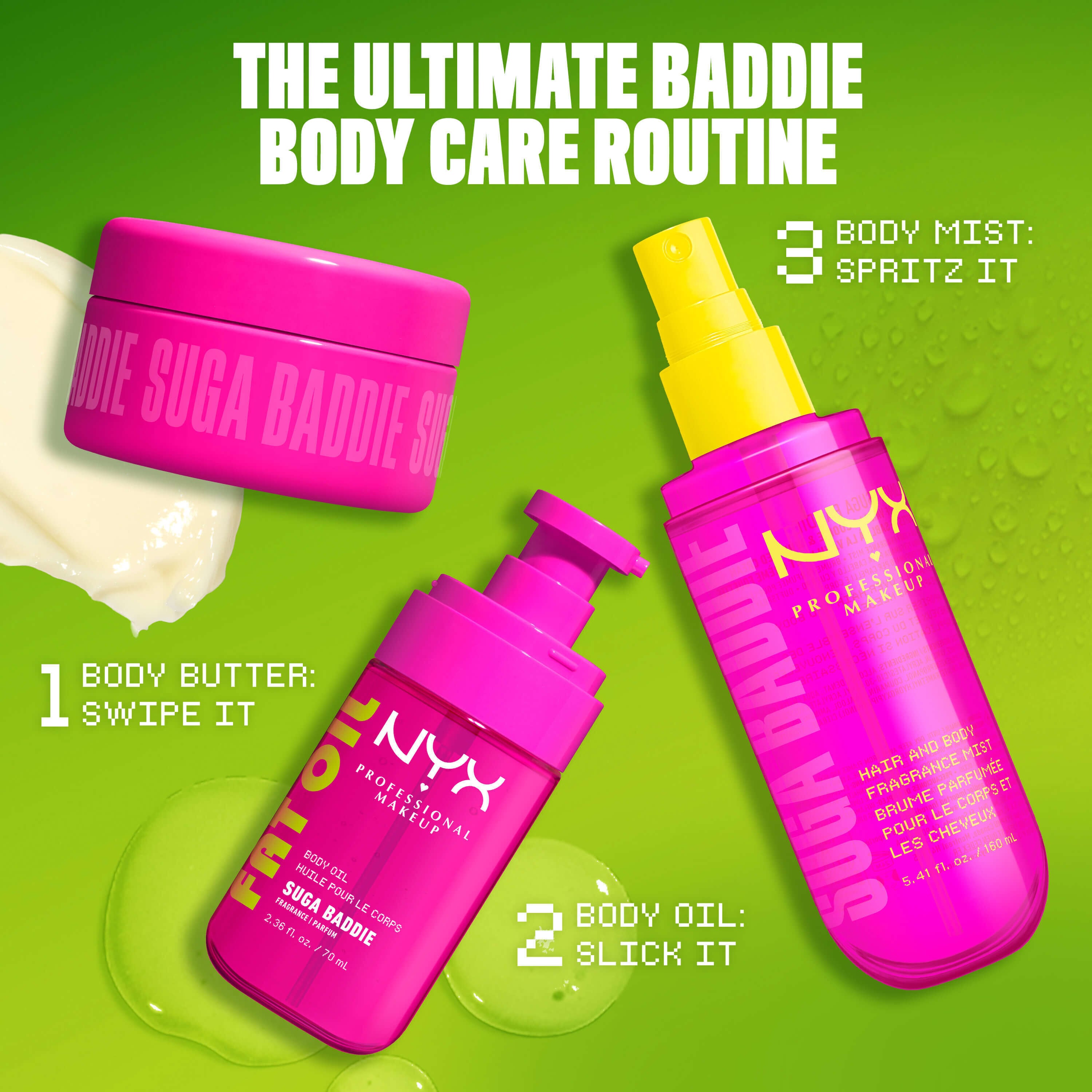 Suga Baddie Body Oil