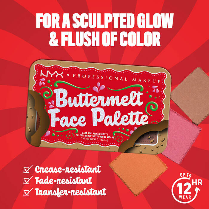 BUTTERMELT FACE PALETTE BLUSH AND BRONZER DUO