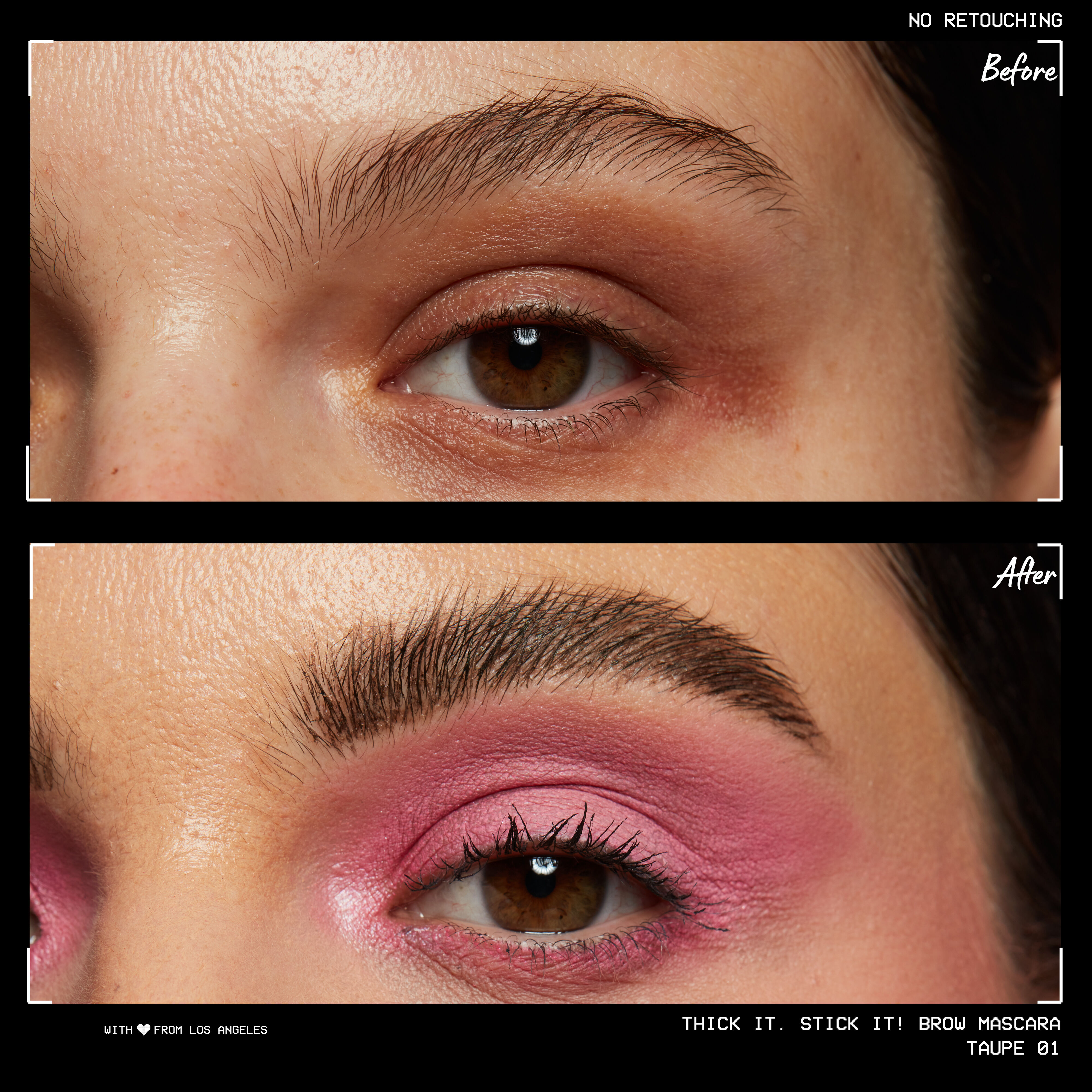 THICK IT. STICK IT! BROW MASCARA