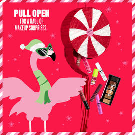 PULL-TO-SLEIGH SURPRISE MAKEUP BOX