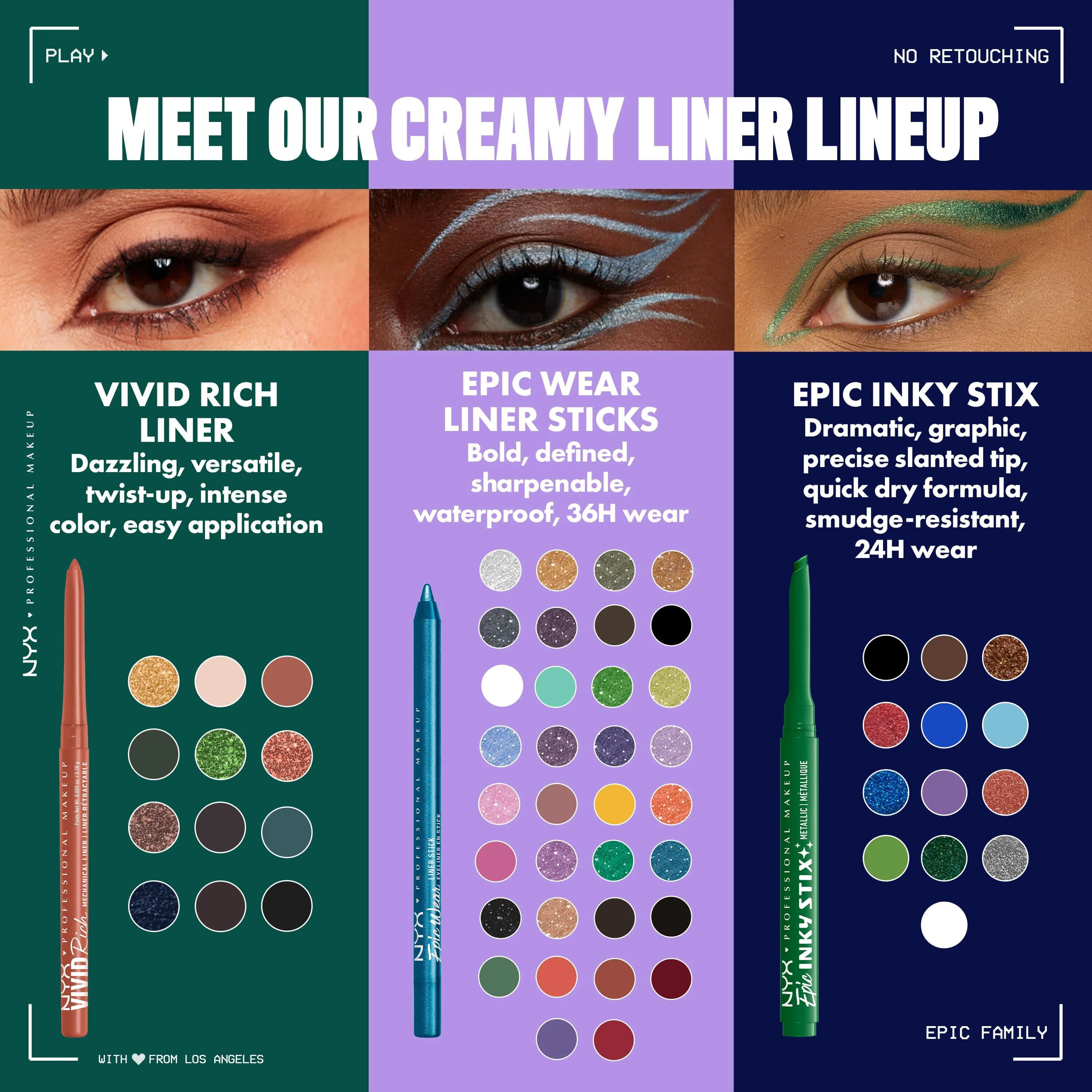 Epic Inky Stix Creamy Mechanical Gel Eyeliner