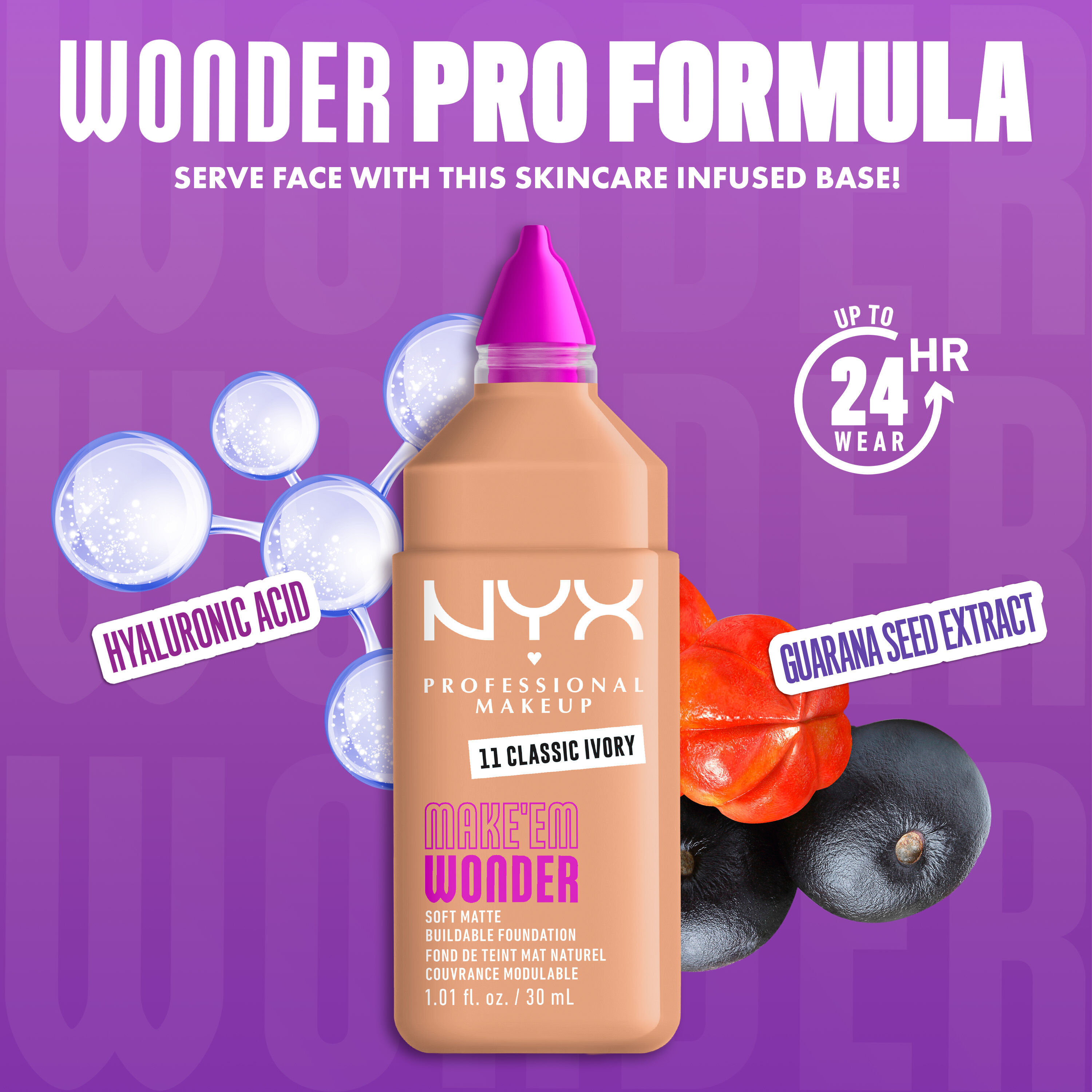 FOND DE TEINT MAT NATUREL MAKE ‘EM WONDER™