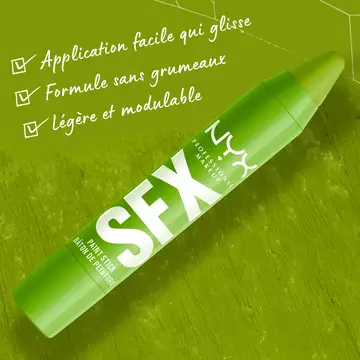 BATONS DE PEINTURE POUR LE VISAGE ET LE CORPS SFX